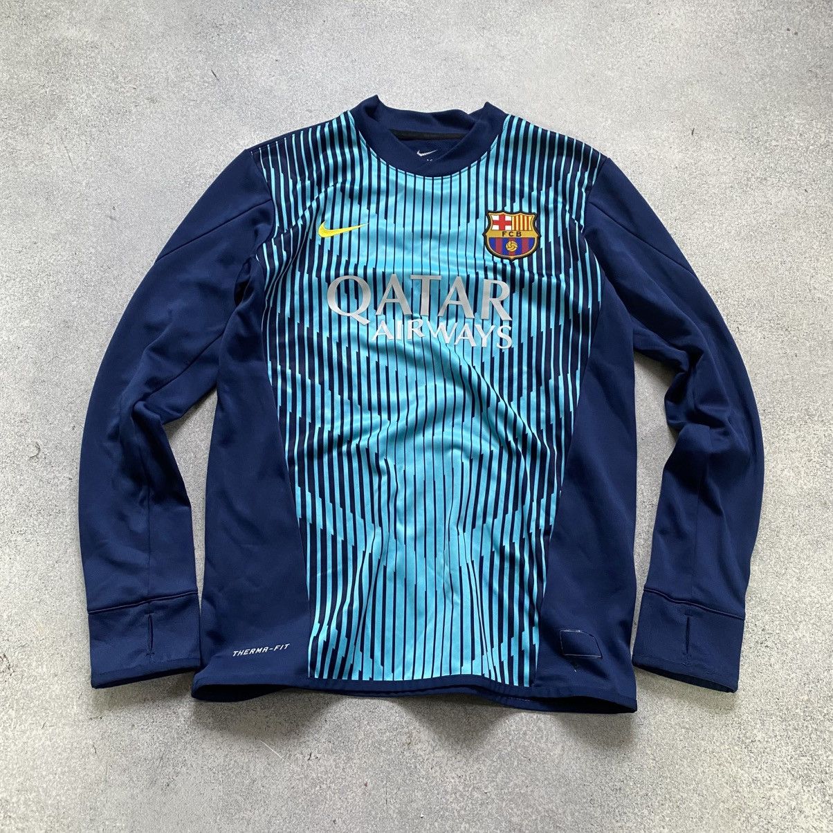 Nike Rare vintage Nike Barcelona sweatshirt y2k Size US M / EU 48-50 / 2 - 1 Thumbnail
