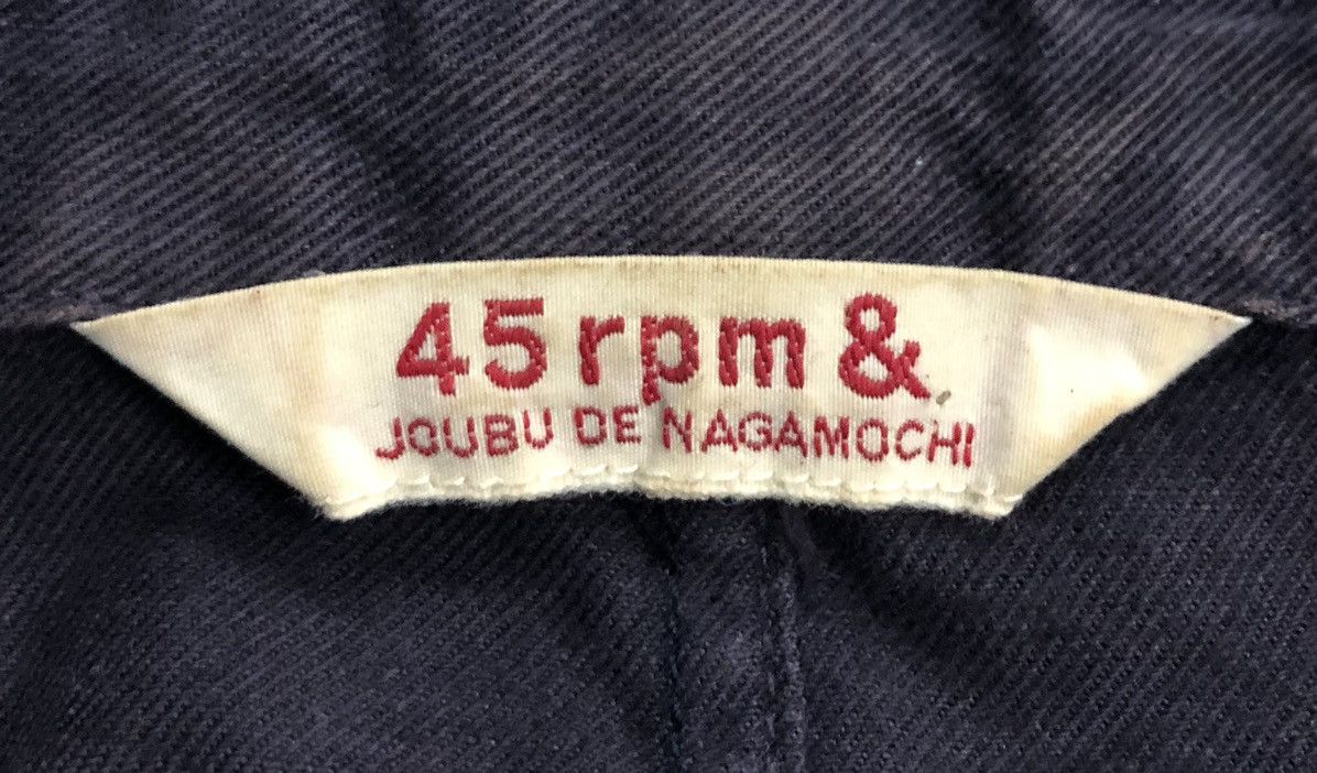 45rpm 45rpm "JOUBU DE NAGAMOCHI" Cotton Work Jacket Size S / US 4 / IT 40 - 13 Thumbnail