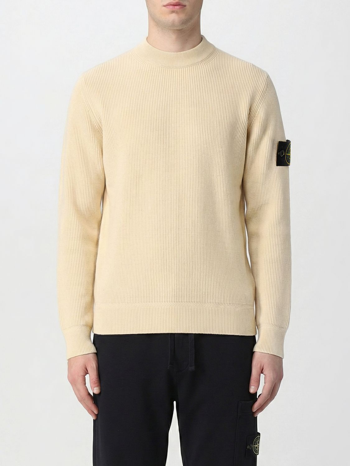 Stone Island Stone Island Sweater Men Beige Size US M / EU 48-50 / 2 - 1 Thumbnail