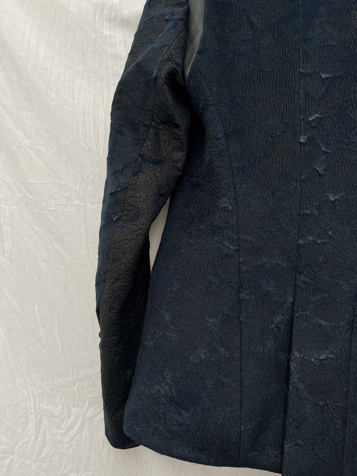 If Six Was Nine If Six Was Nine asymmetric cut leather hair blazer Size 46S - 17 Thumbnail