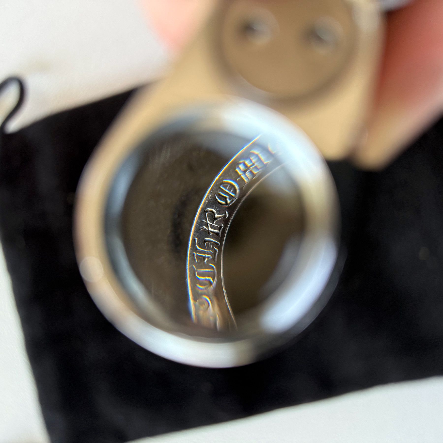Chrome Hearts Chrome Hearts 3MM Plain Spacer Ring Size ONE SIZE - 10 Thumbnail