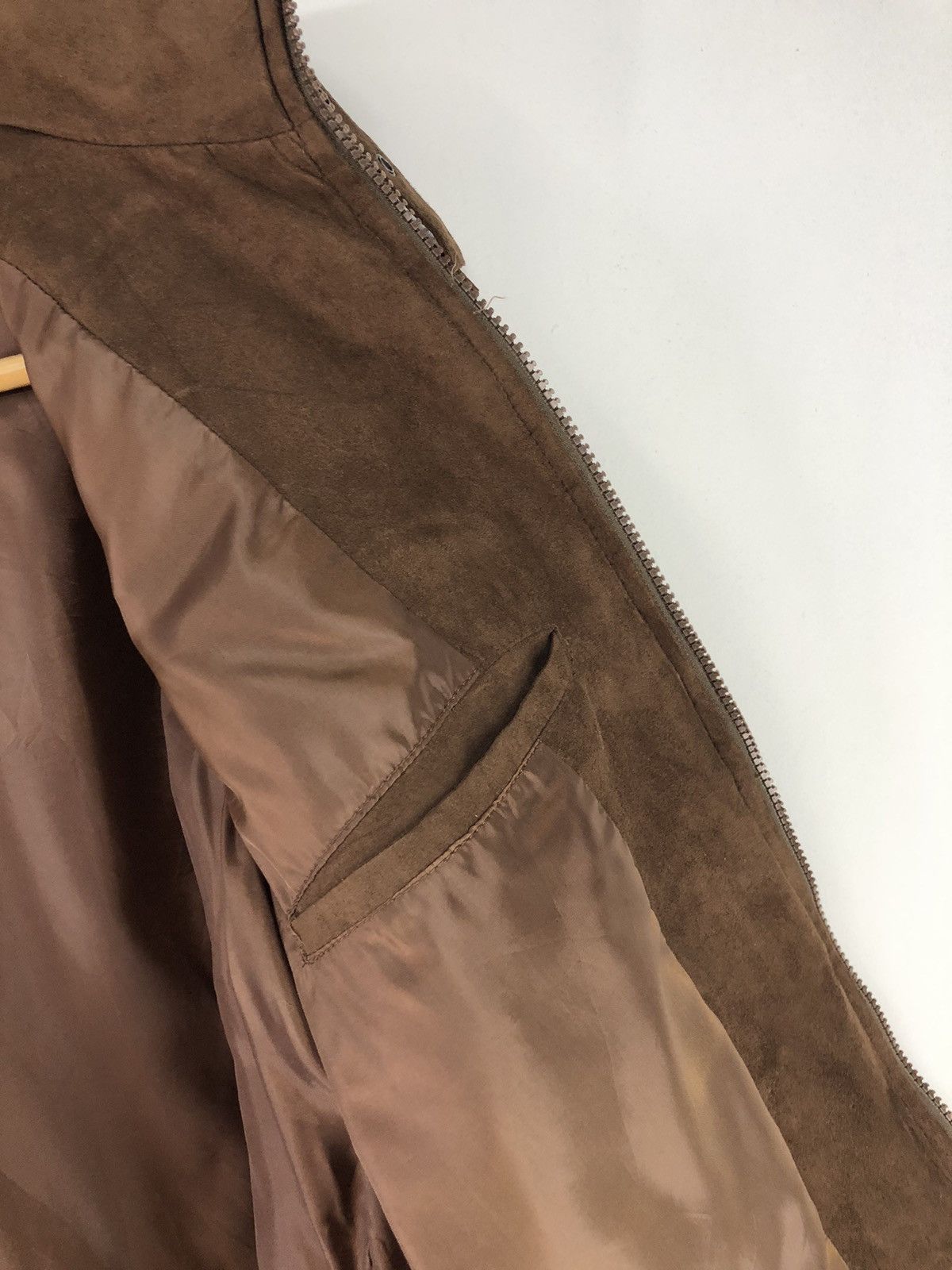 Japanese Brand Louis Chavlon Bikers Style Hooded Brown Jacket Size US M / EU 48-50 / 2 - 14 Thumbnail