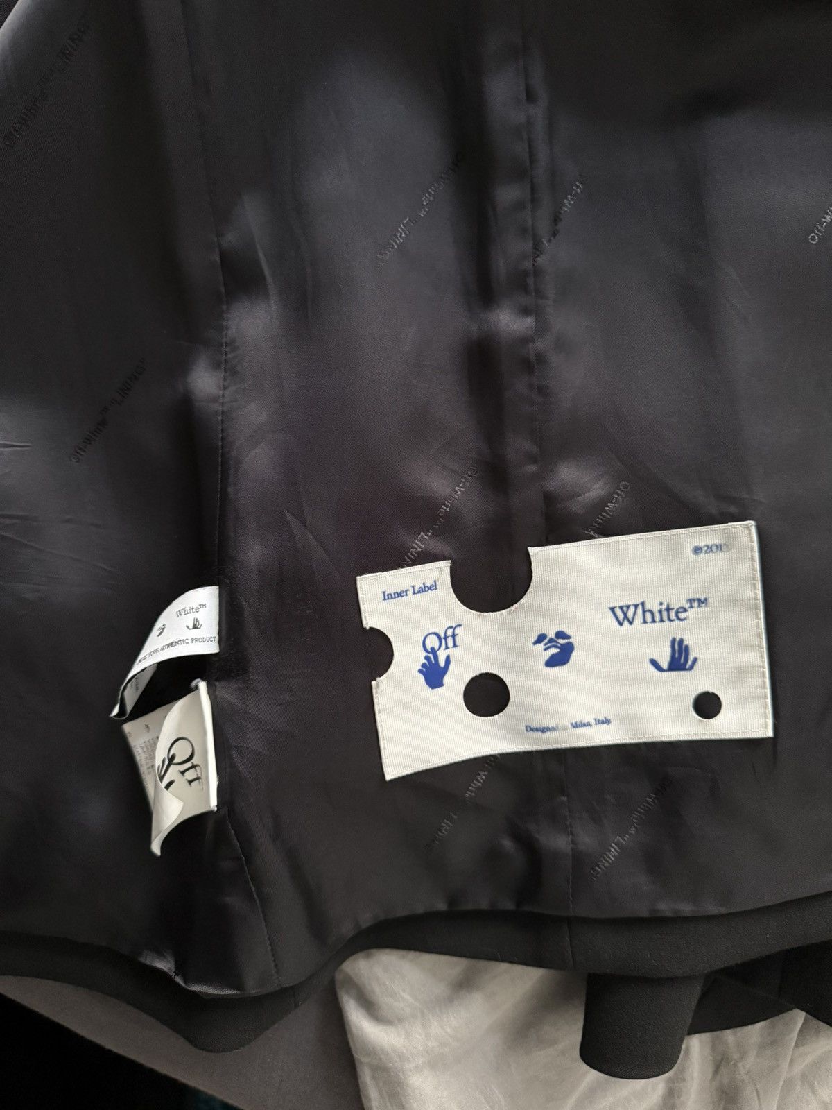 Off-White Off-white blazer shoulder pads Size 50L - 6 Thumbnail