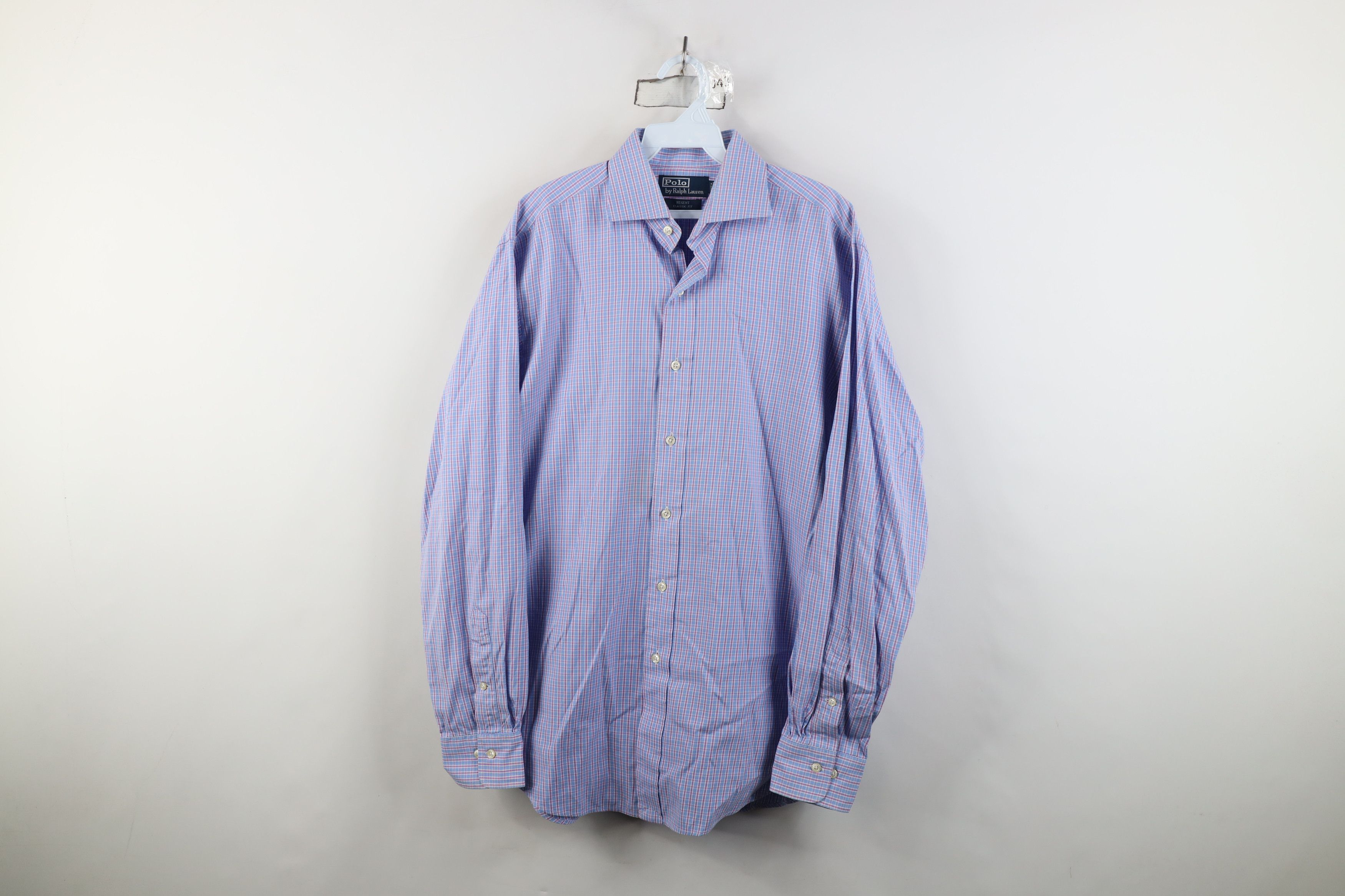Ralph Lauren Ralph Lauren Regent Classic Fit Collared Button Shirt Plaid Size US M / EU 48-50 / 2 - 1 Thumbnail