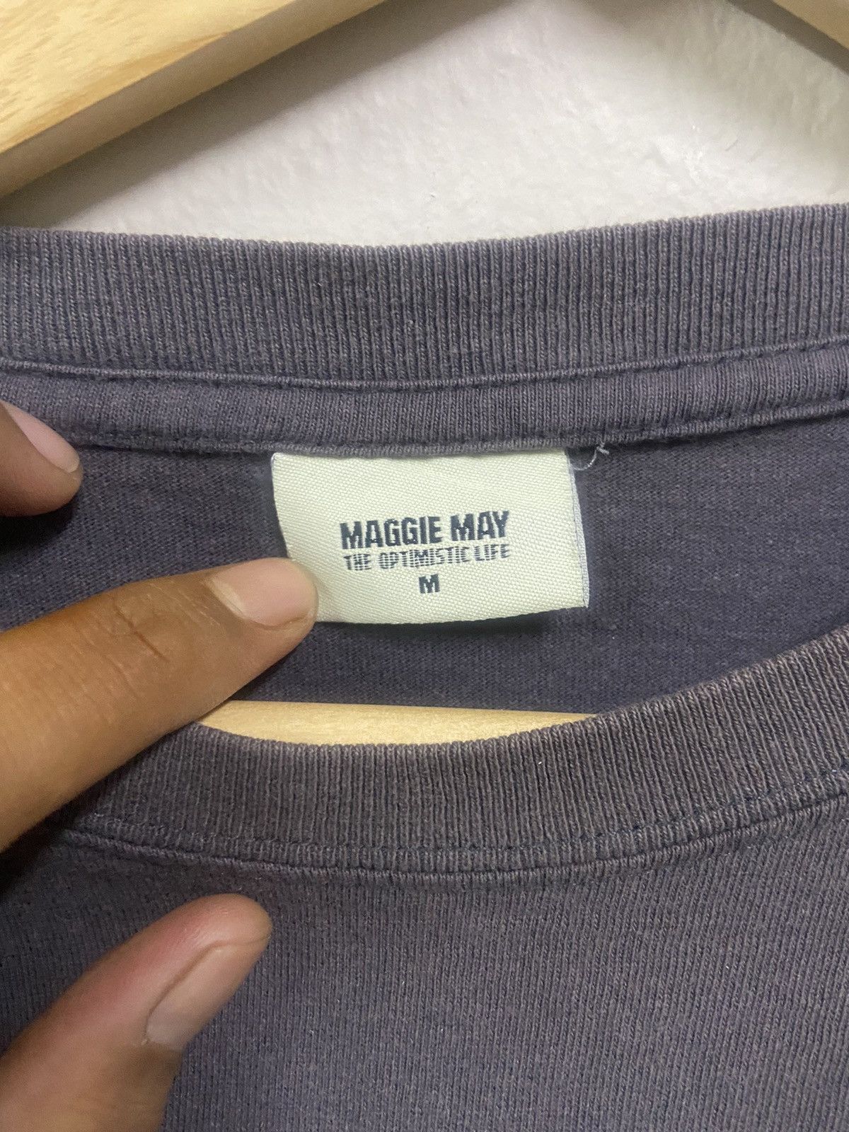 Band Tees × Japanese Brand maggie may long sleeve Size M / US 6-8 / IT 42-44 - 4 Thumbnail