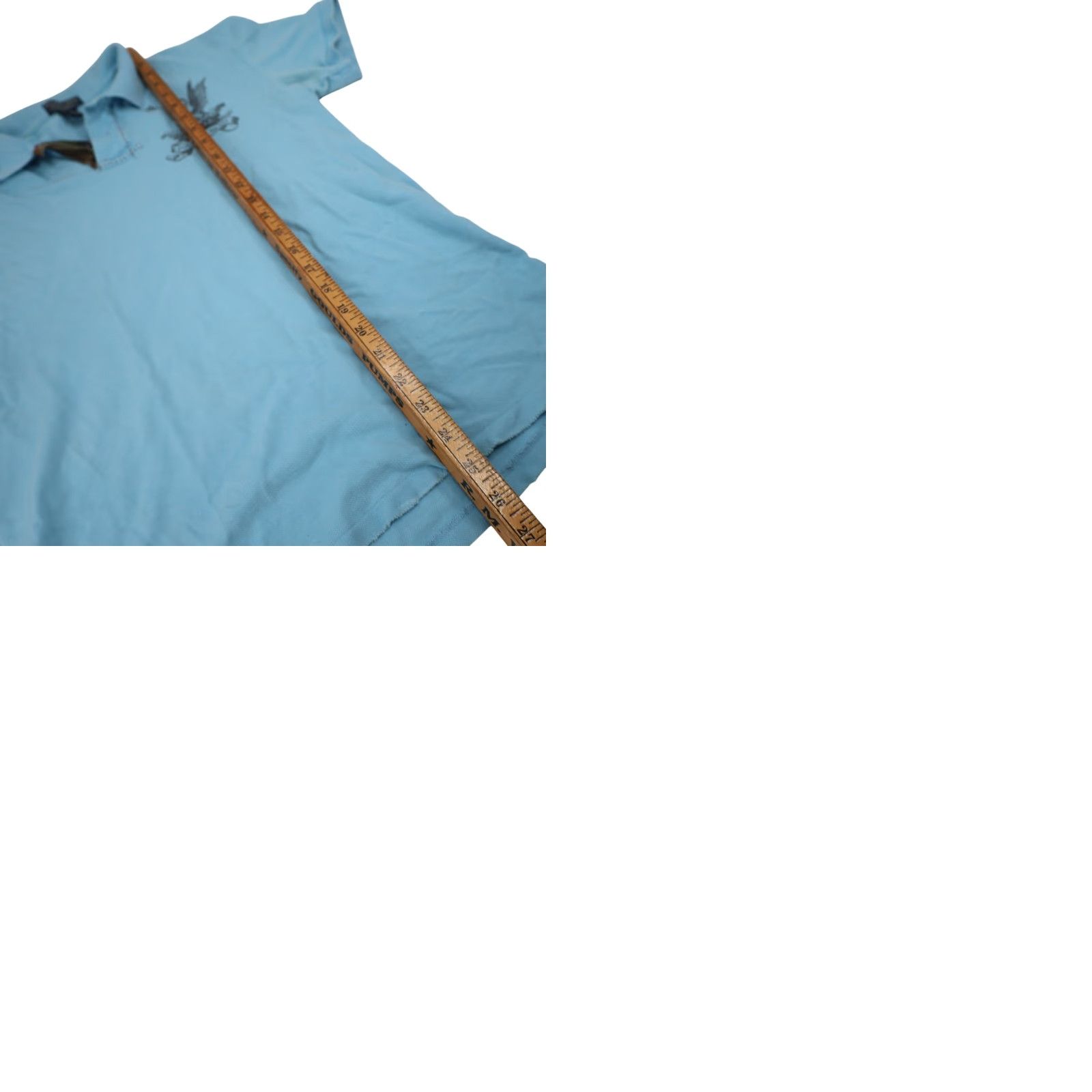Polo Ralph Lauren VINTAGE Polo Jeans Co Ralph Lauren Mens Medium Unique Crest Polo Shirts Blue Polo Shirts Mens Medium Blue Crest Polo Shirts Size US M / EU 48-50 / 2 - 9 Thumbnail