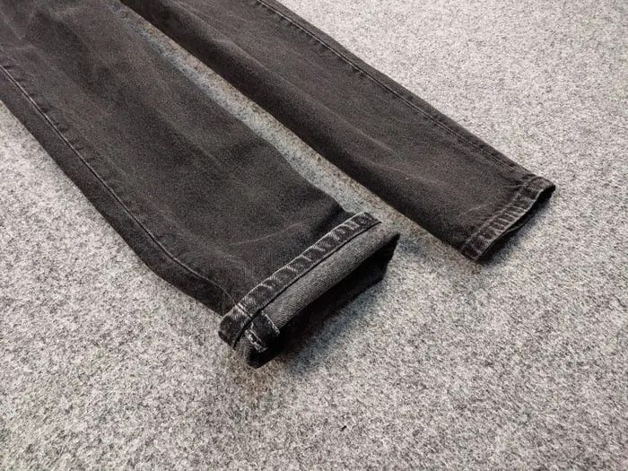 Levi's Vintage 90's levis 550 Black Denim mom Jeans Made in USA Size US 32 / EU 48 - 9 Thumbnail