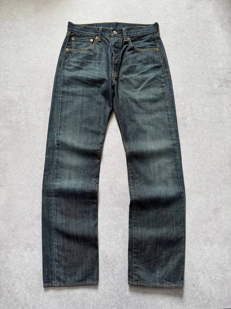 Levi’s 501 Straight Leg Dark Wash Jeans Vintage Fit