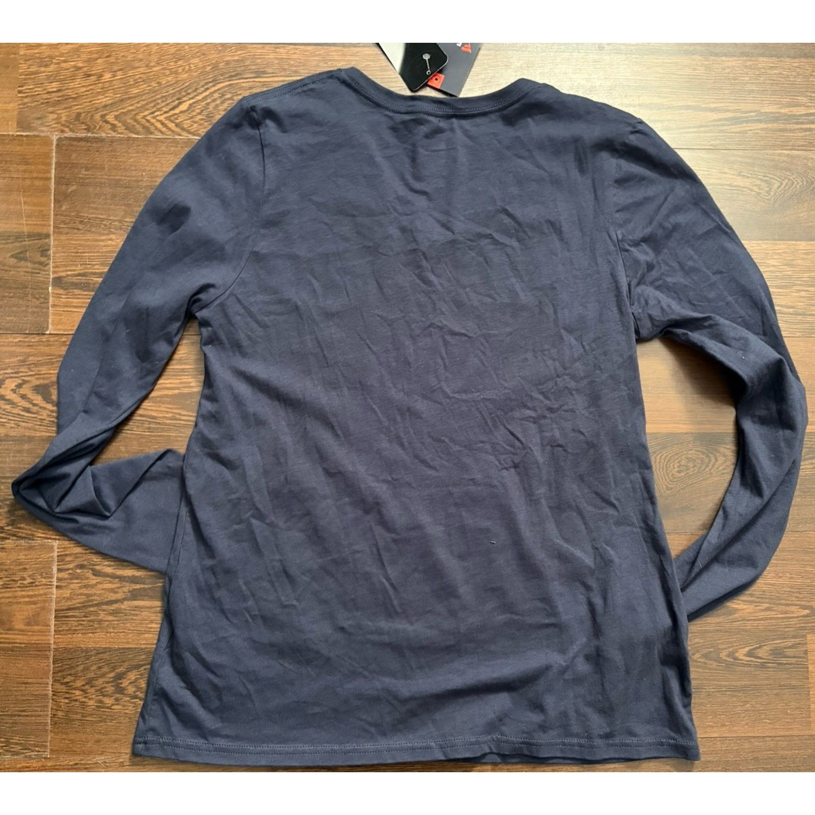 & Other Stories Wmns OklaCity Thunder Prim Logo V-Neck Long Sleeve Shirt SzM Size M / US 6-8 / IT 42-44 - 3 Thumbnail