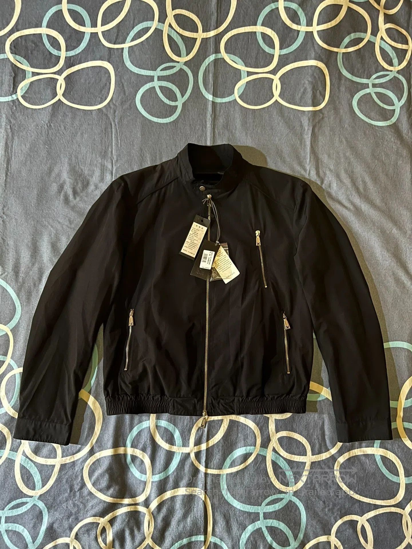 John Richmond Richmond Embroidered Biker Jacket. Size US L / EU 52-54 / 3 - 1 Thumbnail