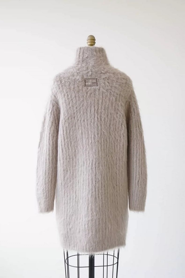 Fendi FENDI Hairy wool blend knit dress Size XS / US 0-2 / IT 36-38 - 2 Thumbnail