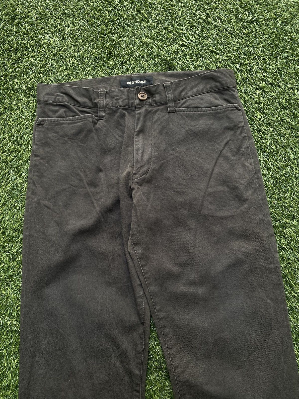 Yohji Yamamoto Vintage Ined Homme Yohji Yamamoto Flare Pants Size US 30 / EU 46 - 9 Thumbnail