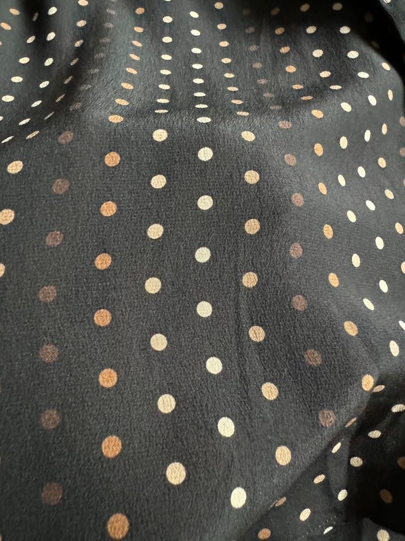 Saint Laurent Paris Saint Laurent Paris Polka dot silk shirt-2506 Size US XS / EU 42 / 0 - 4 Thumbnail