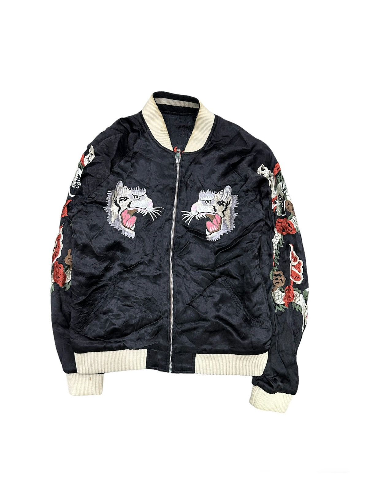 Toyo Enterprises Vintage Japanese Brand Sukajan Reversible Jacket Size US M / EU 48-50 / 2 - 22 Thumbnail