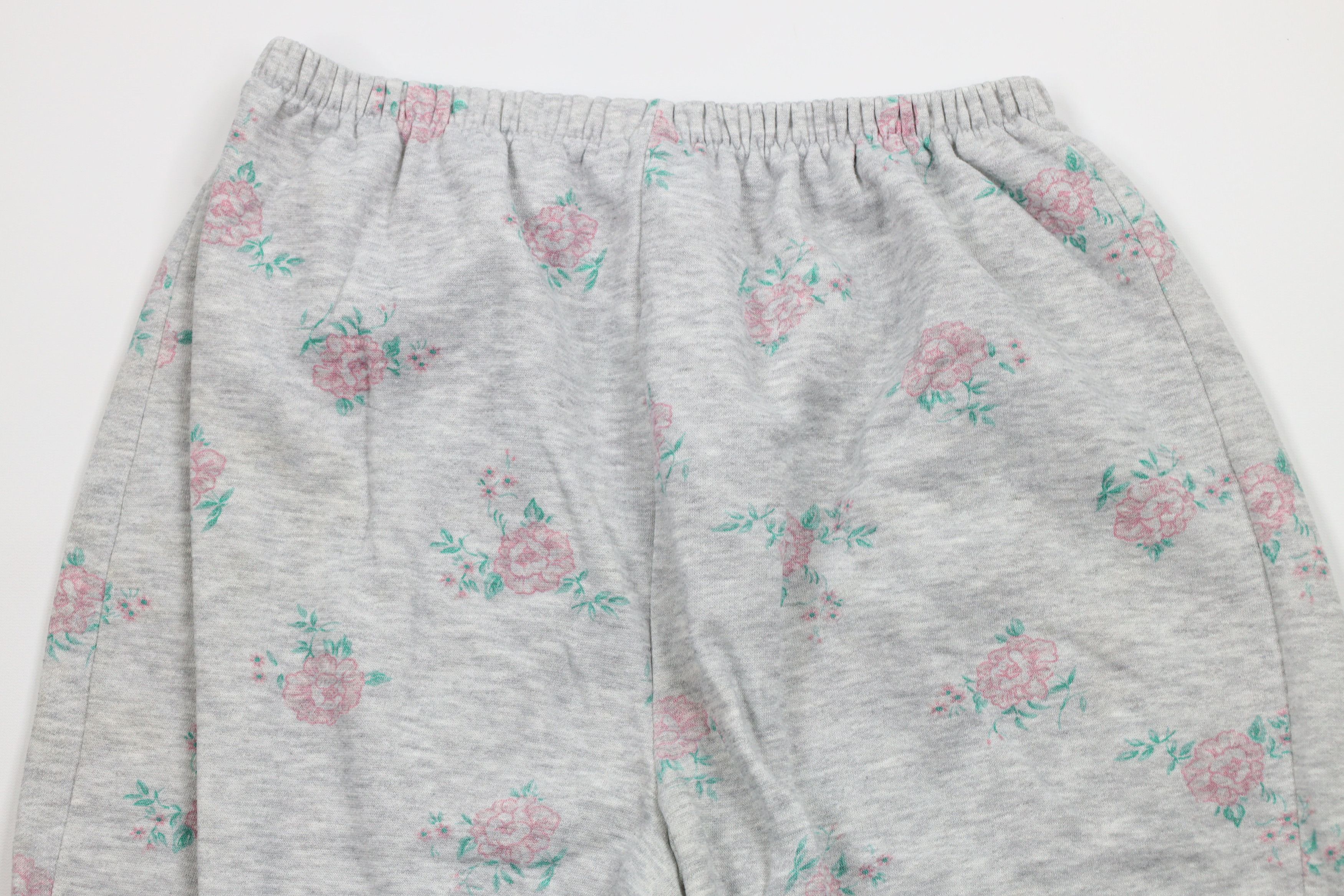 Vintage Vintage 90s Country Primitive Rose Flower Sweatpants Joggers Size 28" / US 6 / IT 42 - 11 Thumbnail
