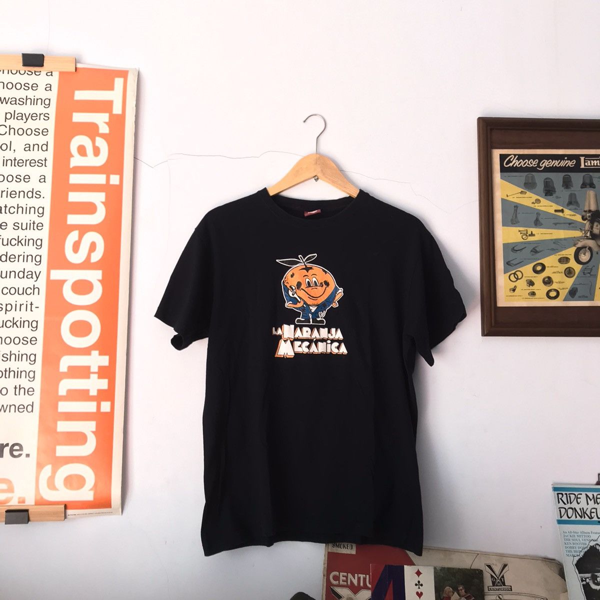 Vintage clockwork orange Tee Shirt Tshirt La Naranja Mecanica clockw Size US S / EU 44-46 / 1 - 11 Thumbnail