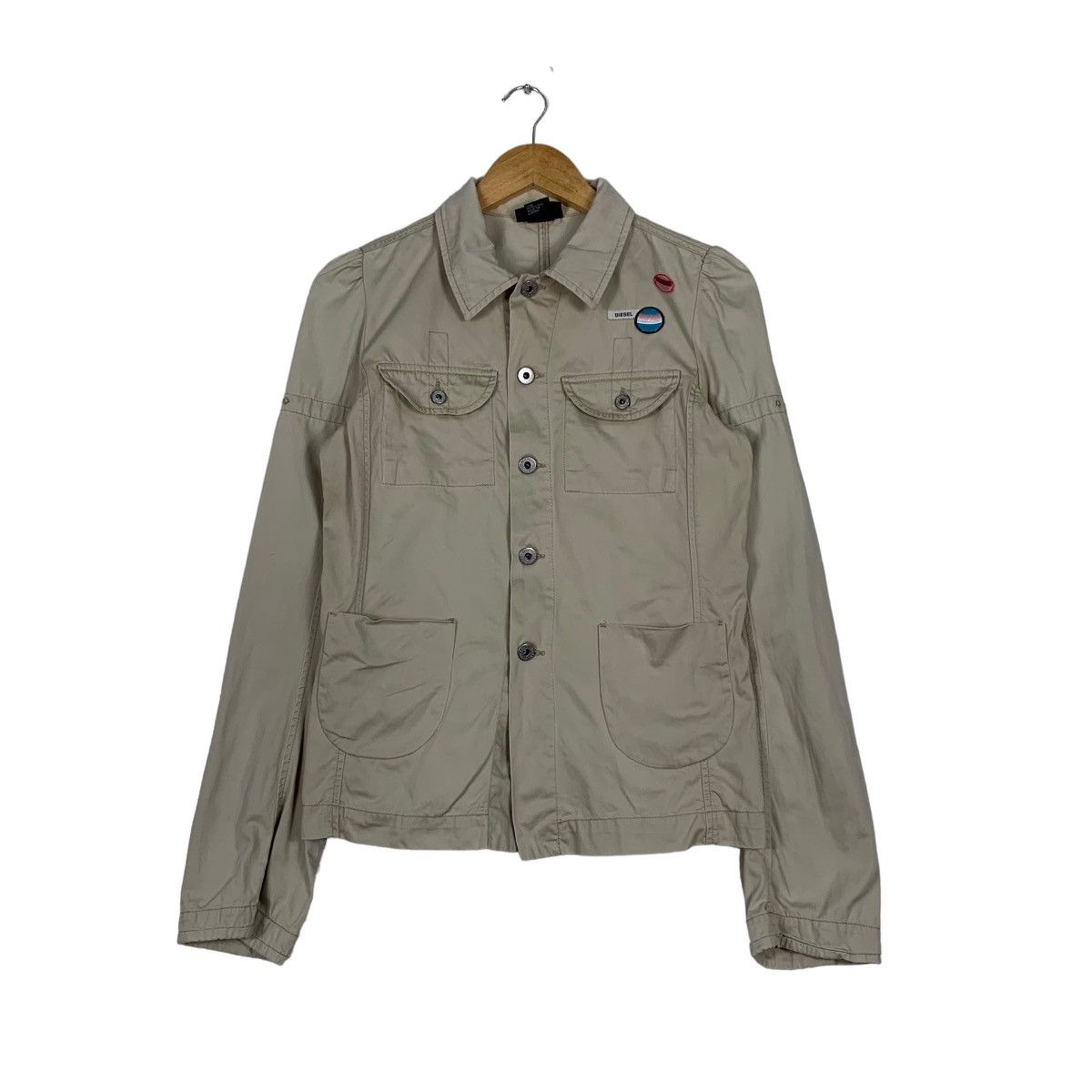 Diesel DIESEL Four Pocket Work Button Shirt Jacket #1146-C52 Size US S / EU 44-46 / 1 - 1 Thumbnail