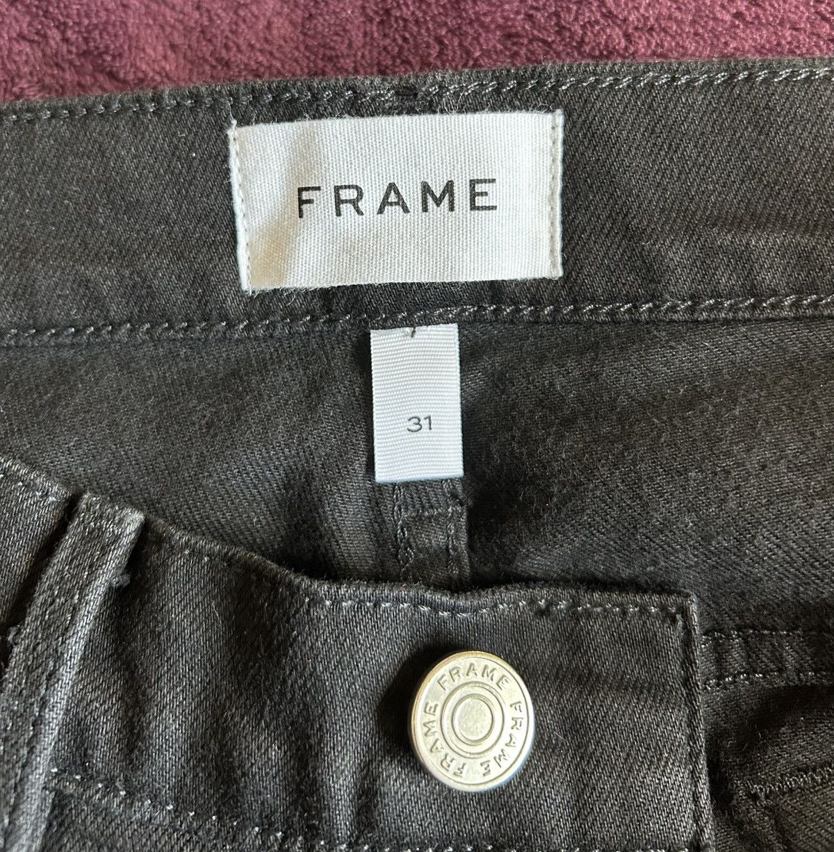 Frame Frame L’Homme Skinny Denim Jeans 31x34 NEW No Tag Unworn Size US 31 - 11 Thumbnail