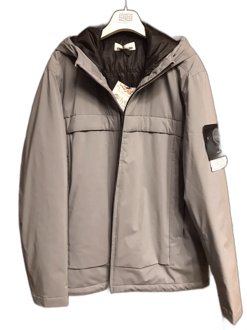 Stone Island Stone Island Light Gray Hooded Jacket XXL Size US XXL / EU 58 / 5 - 1 Thumbnail