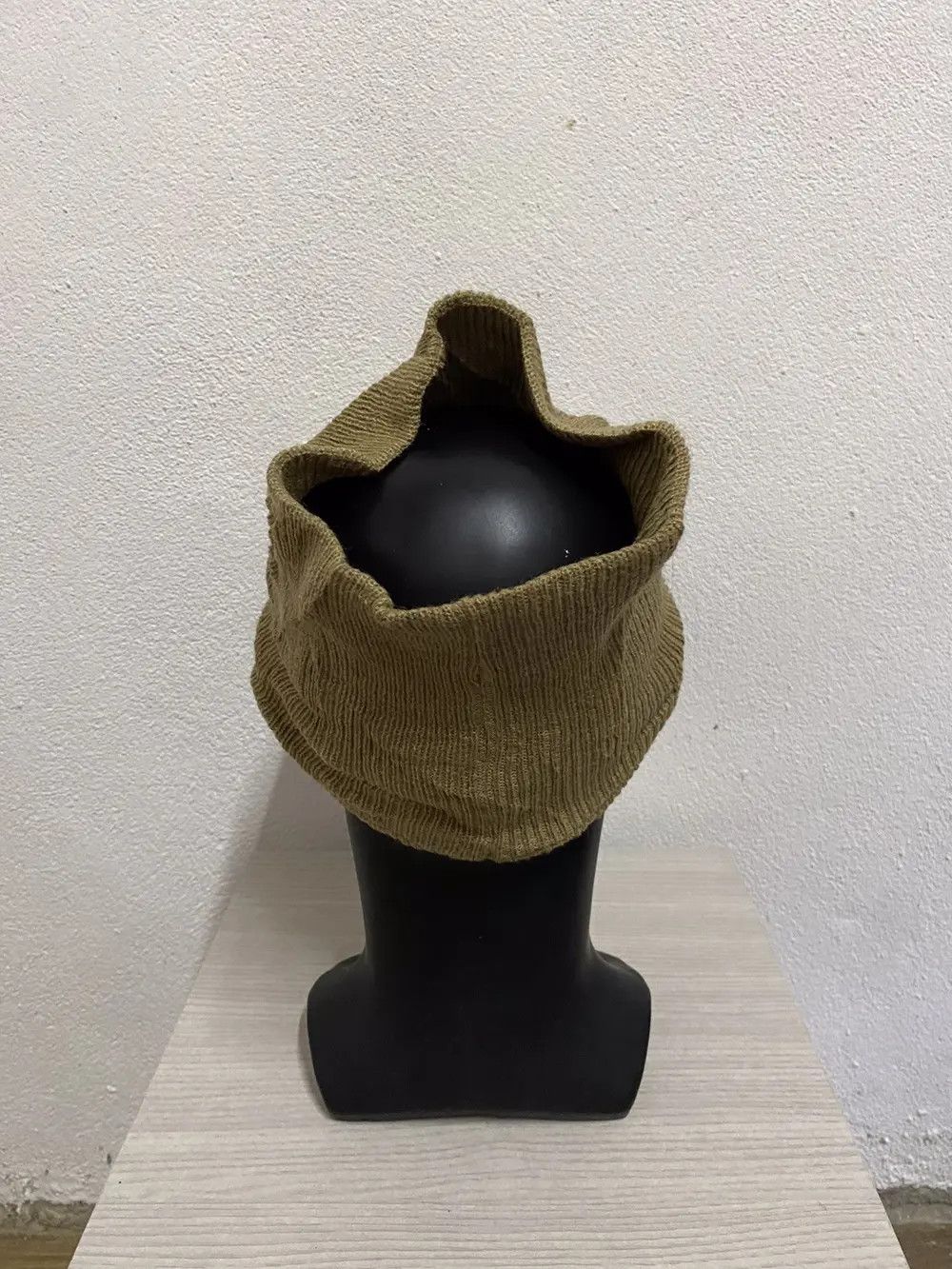 Japanese Brand × Vintage Vintage Hang Over Visor Plain Beanie Hat Size ONE SIZE - 4 Thumbnail