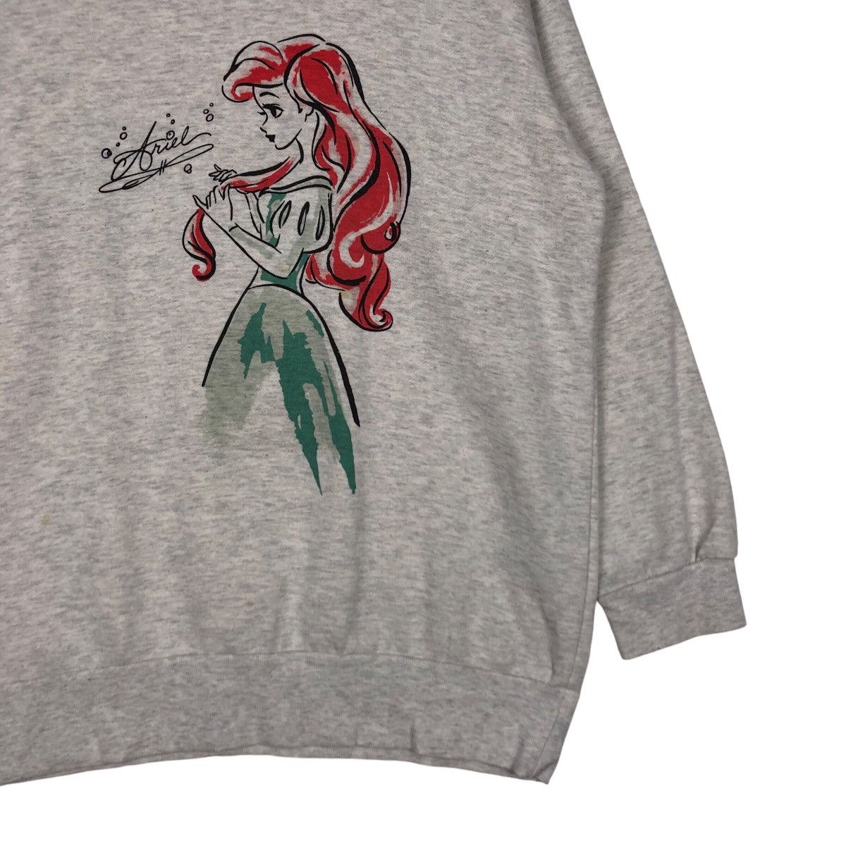Disney × Vintage Vintage Disney Princess Ariel Character Sweatshirt Medium Size US M / EU 48-50 / 2 - 4 Thumbnail
