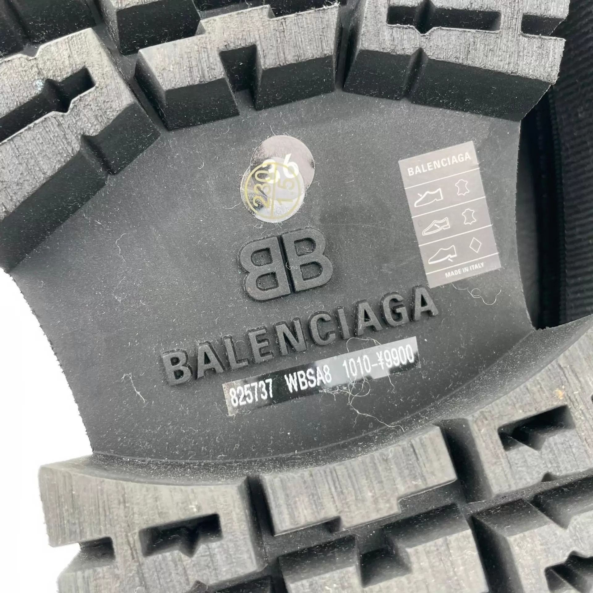 Balenciaga Balenciaga Thick Sole Sneakers Black 36 260325VXCSY03 Size US 5.5 / IT 35.5 - 3 Thumbnail