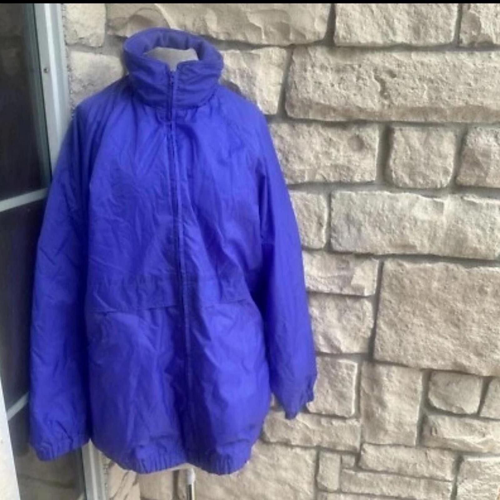 Other Purple vintage 80s puffer jacket jacket Size XL / US 12-14 / IT 48-50 - 1 Thumbnail