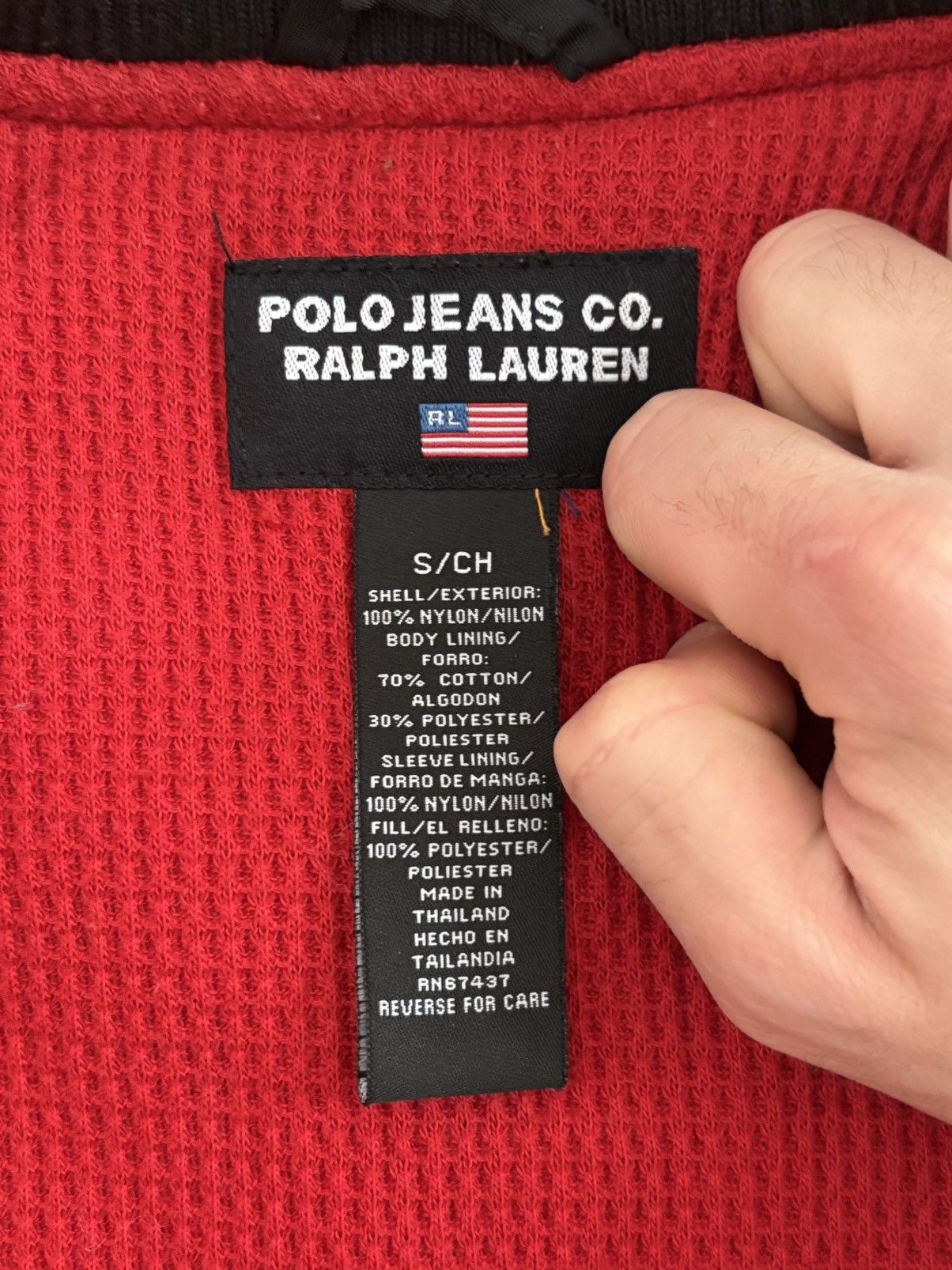 Polo Ralph Lauren Polo Jeans Red Stripe Bomber Jacket Size US S / EU 44-46 / 1 - 13 Thumbnail