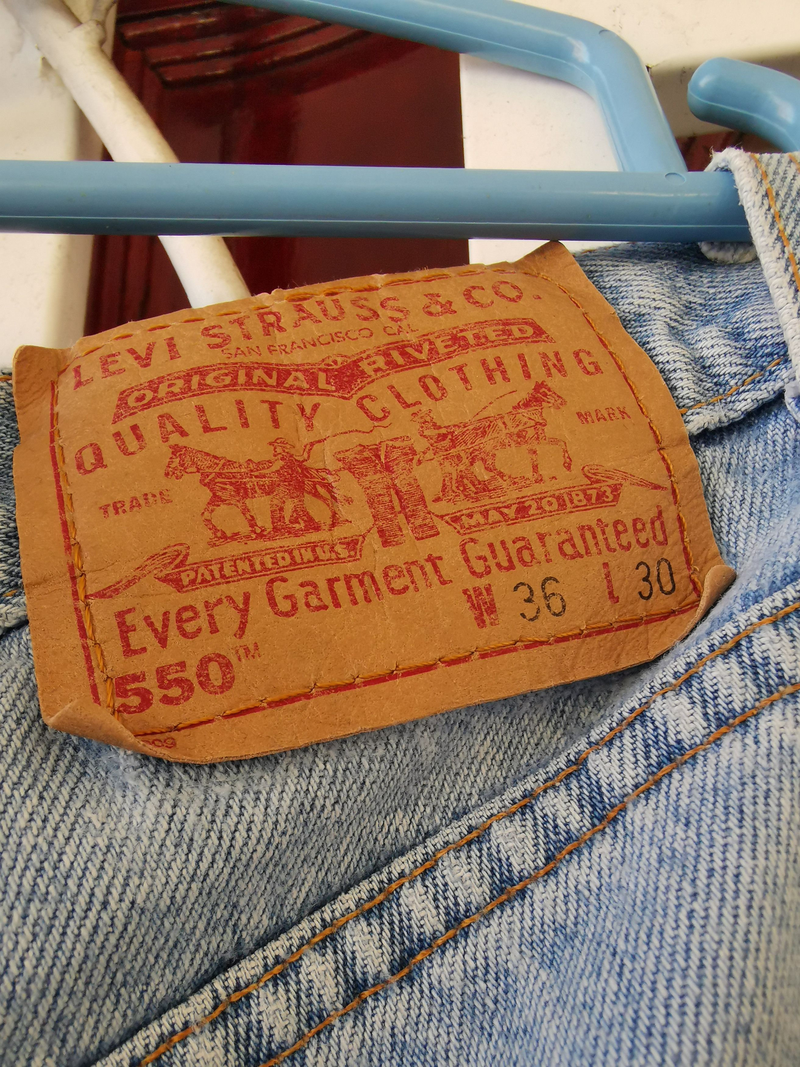 Levi's Rare Vintage 90's Levi's 550 Made In USA Size US 36 / EU 52 - 5 Thumbnail
