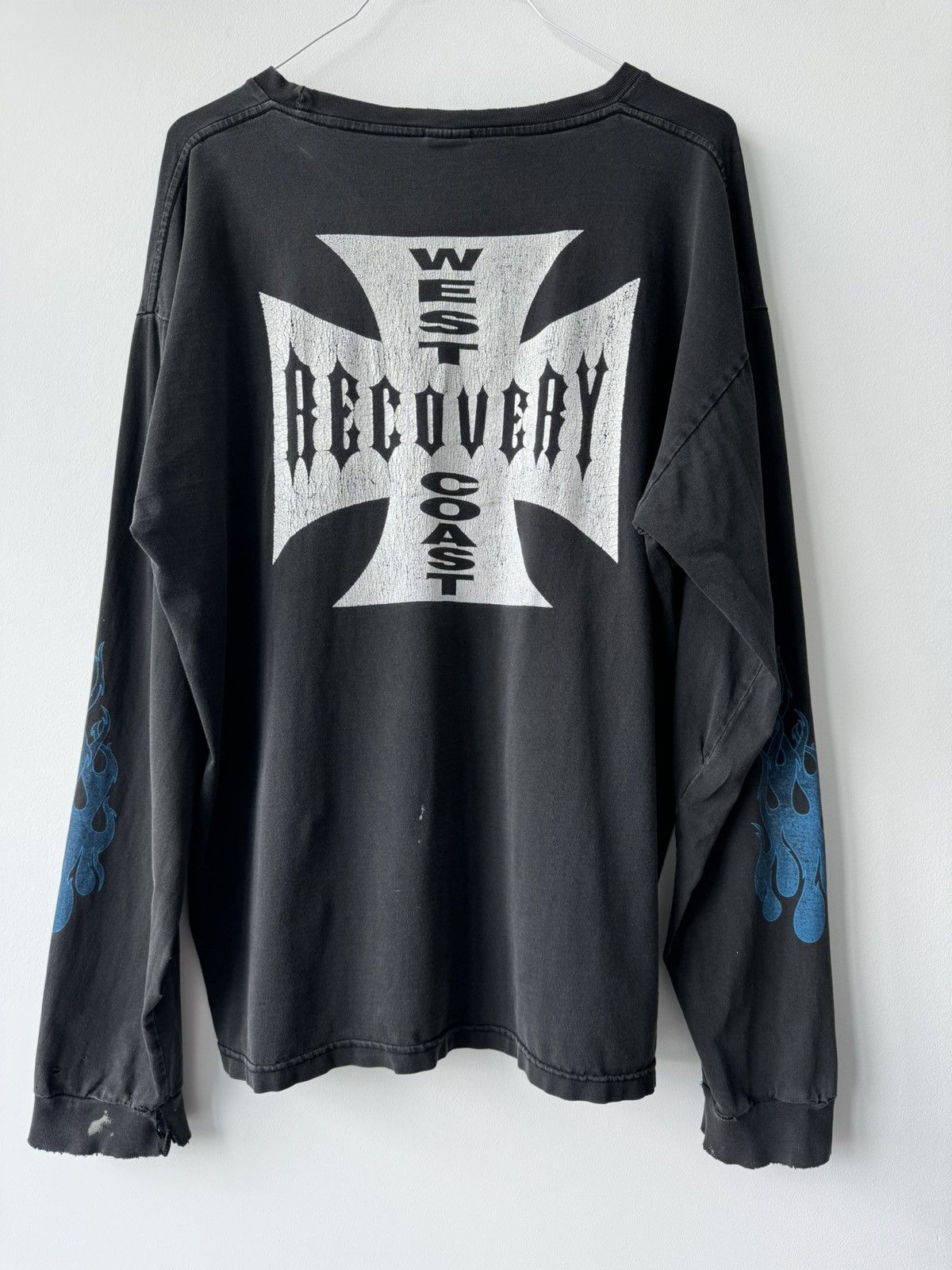 Vintage VINTAGE THRASHED FADED LONG SLEEVE WCC Size US XL / EU 56 / 4 - 4 Thumbnail