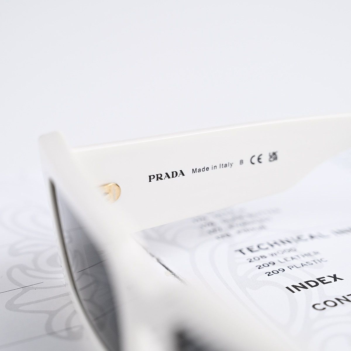 Prada PRADA 0PR A07S SUNGLASSES Size ONE SIZE - 4 Thumbnail