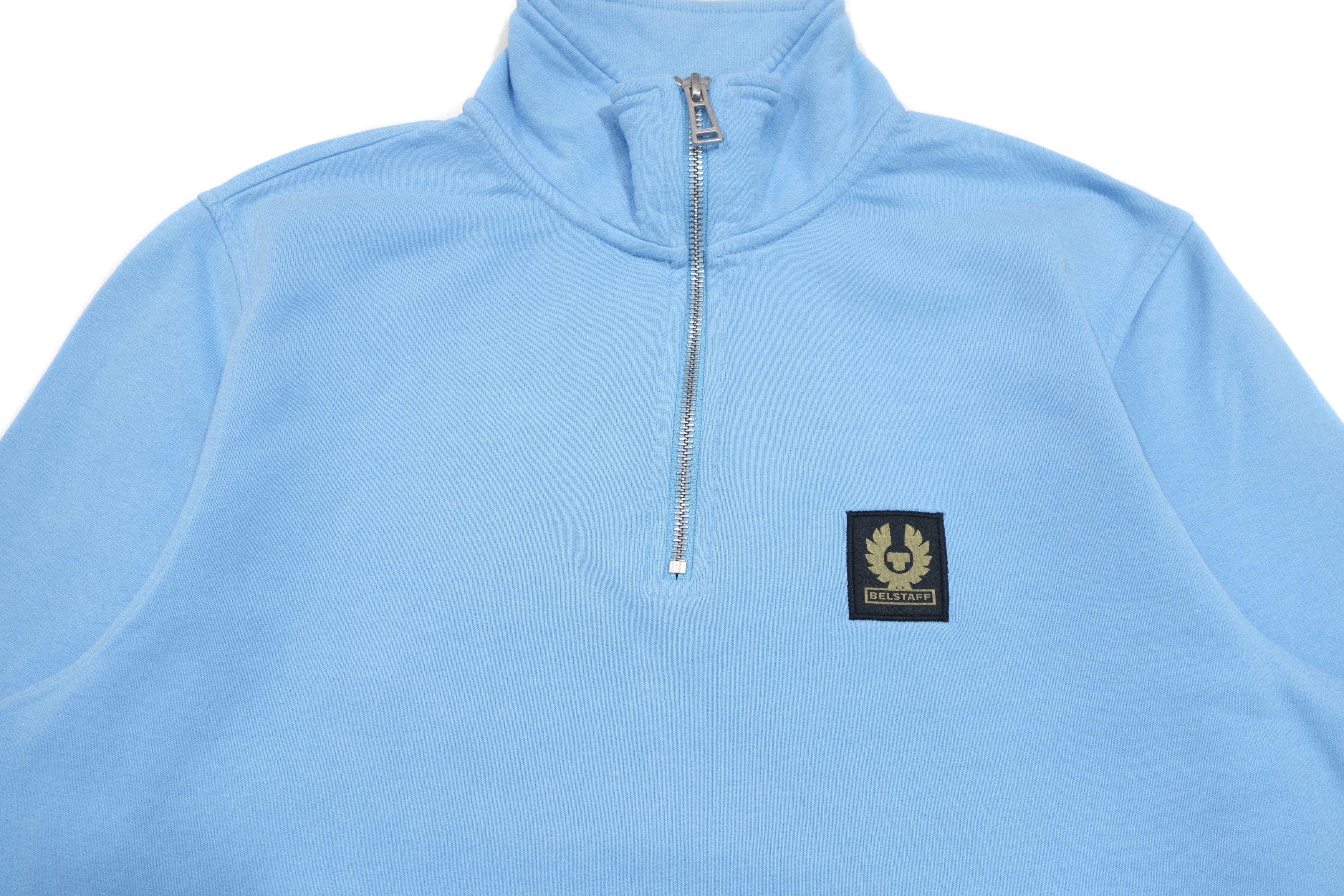 Belstaff Quarter Zip Logo Sweatshirt Size US S / EU 44-46 / 1 - 3 Thumbnail