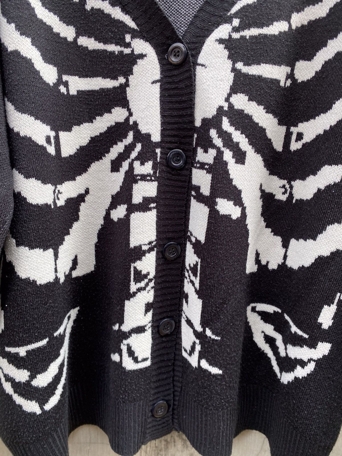 Japanese Brand Stiego Skeleton Cardigan Size US L / EU 52-54 / 3 - 4 Thumbnail