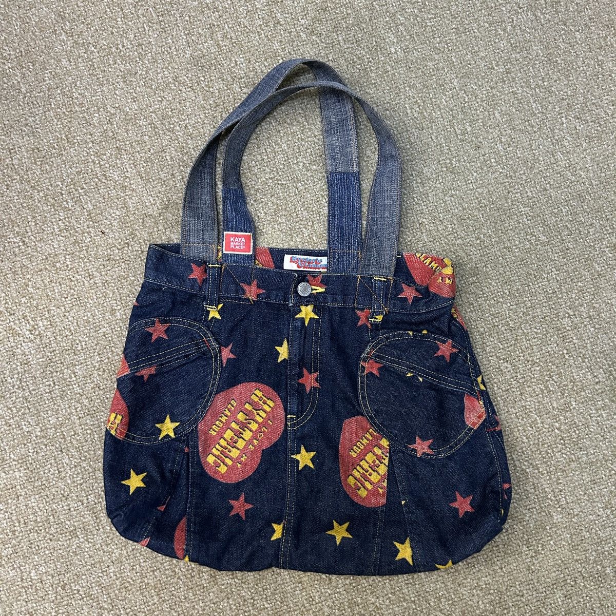 Hysteric Glamour Denim Tote Bag