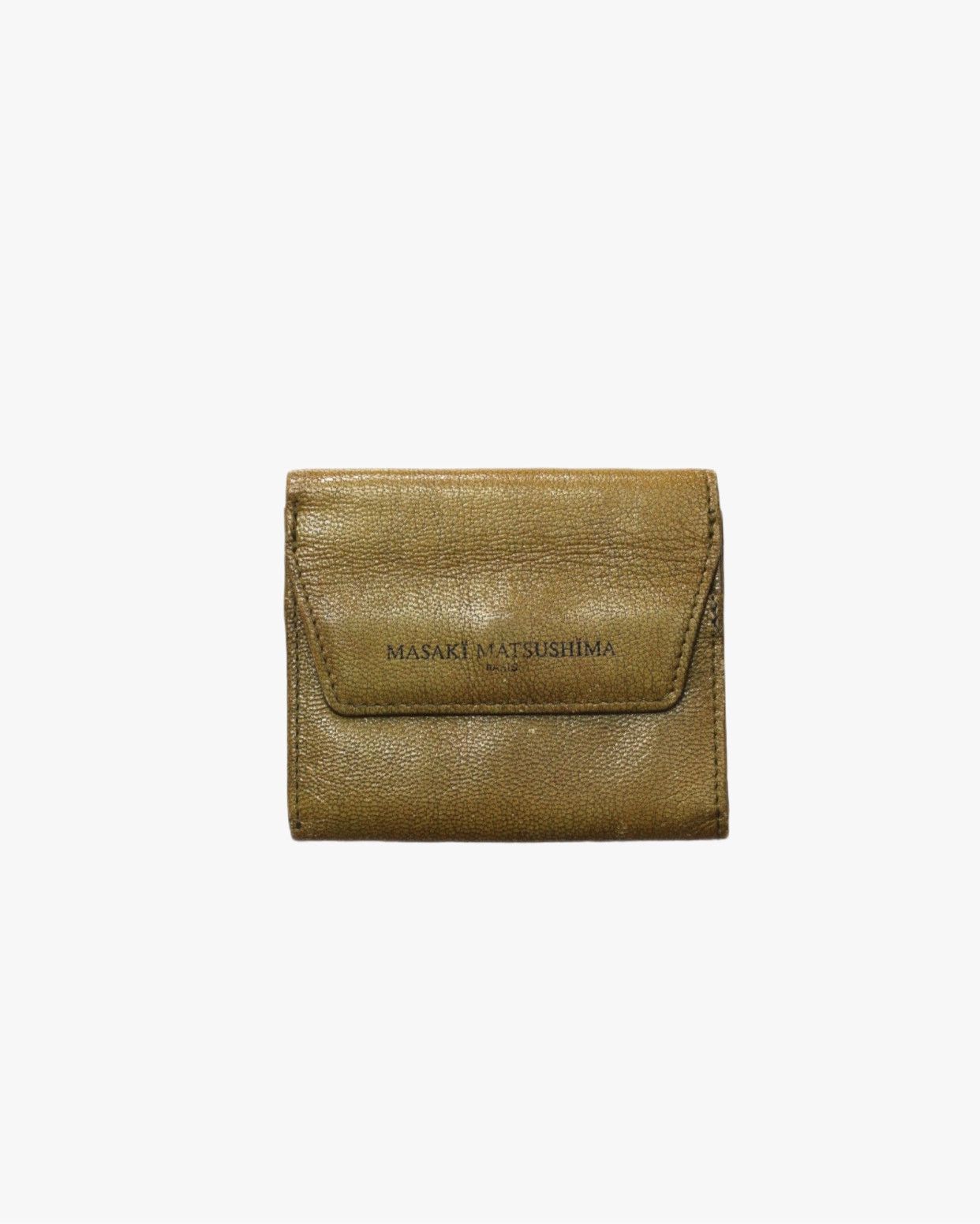 Masaki Matsushima 1990S MASAKI MATSUSHIMA LEATHER WALLET Size ONE SIZE - 1 Thumbnail