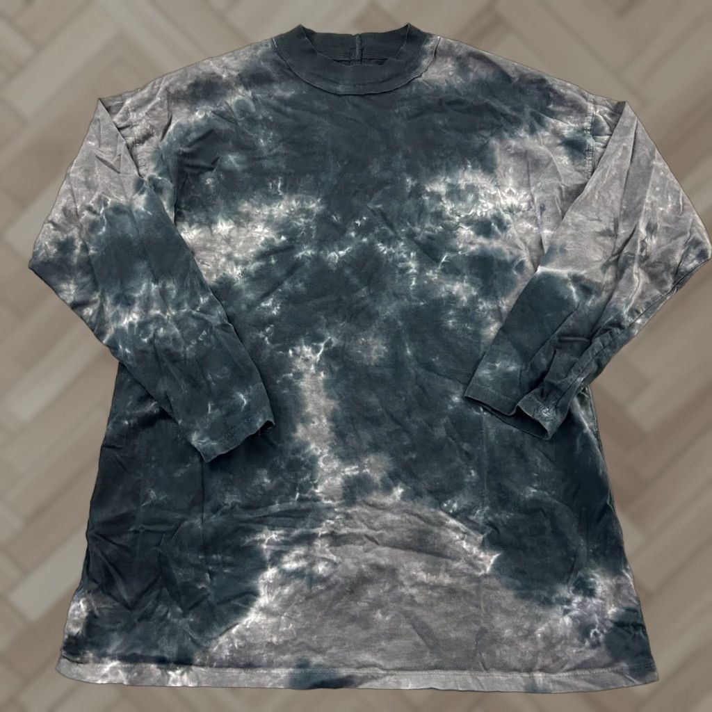 Vintage We The Free Tie Dyed Mock Neck Long Sleeve Shirt Womens S Black Size S / US 4 / IT 40 - 1 Thumbnail