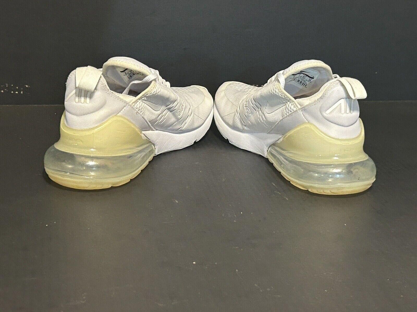 Nike Nike Men's Air Max 270 Triple White AH8050-101 Sz 8 Size US 8 / EU 41 - 7 Thumbnail