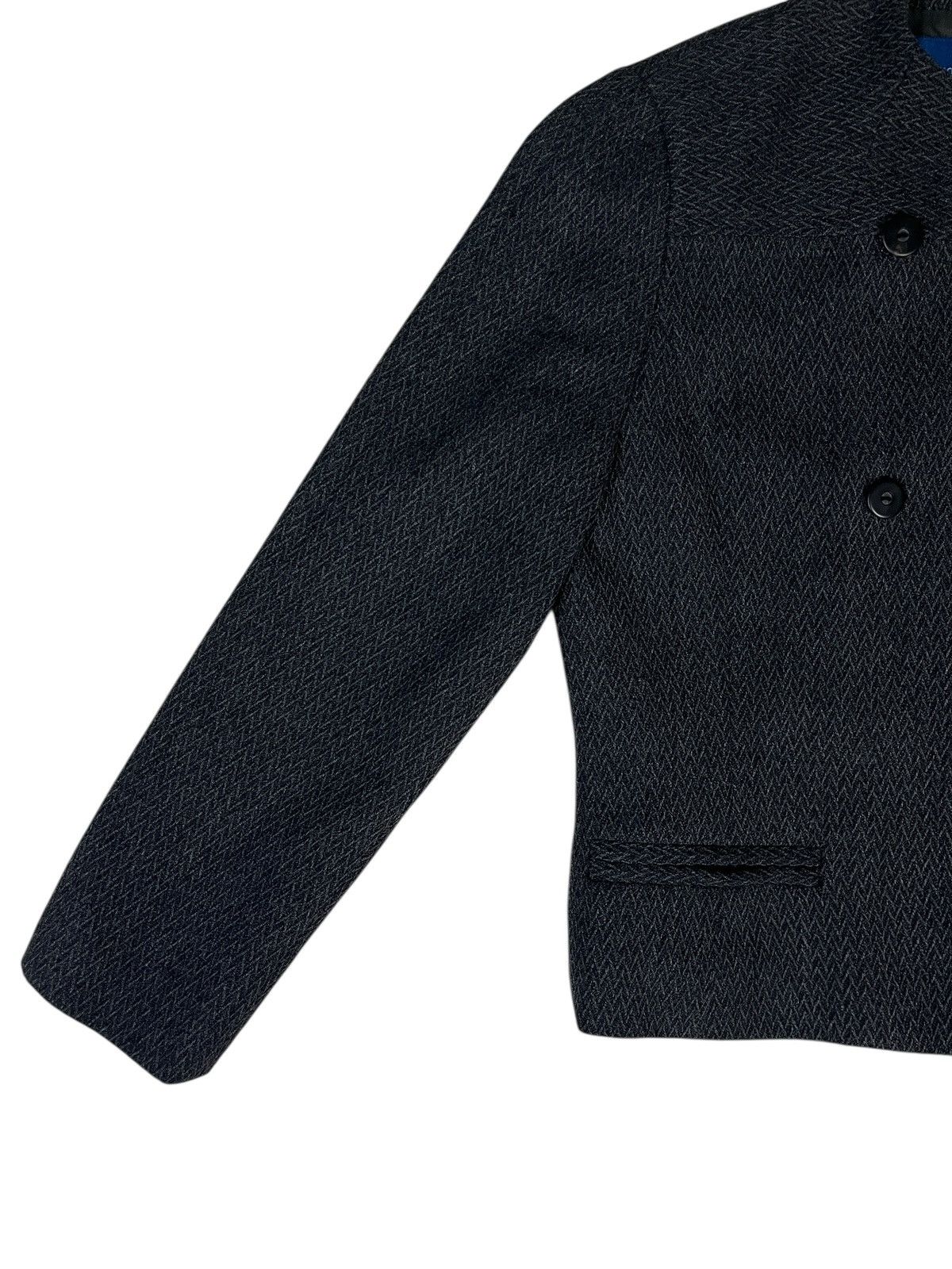 Cerruti 1881 × Vintage Nino Cerruti Made in Japan Double Breasted Twill Jacket Size S / US 4 / IT 40 - 4 Thumbnail
