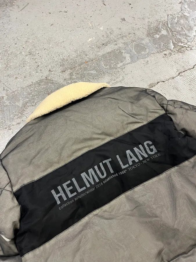 Helmut Lang AW2018 Helmut Lang Astro Grey Net Puffer Jacket Size US M / EU 48-50 / 2 - 8 Thumbnail