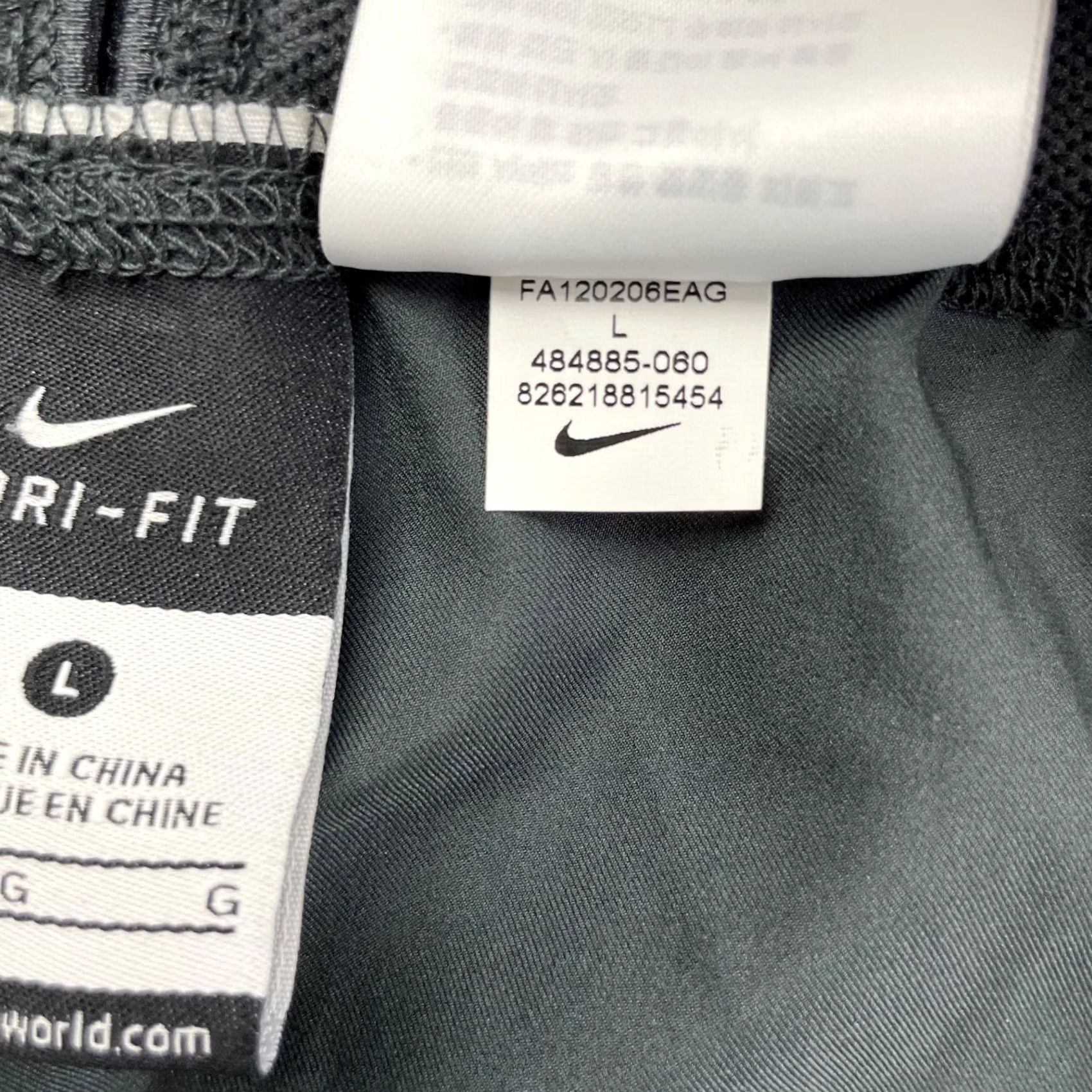 Nike Nike Dri-Fit Joggers Men's Gray Large Stretch Waist Crop Crotch Tapered Elastic Waist Activewear Pants Regular 484885-060 Size US 33 - 5 Thumbnail