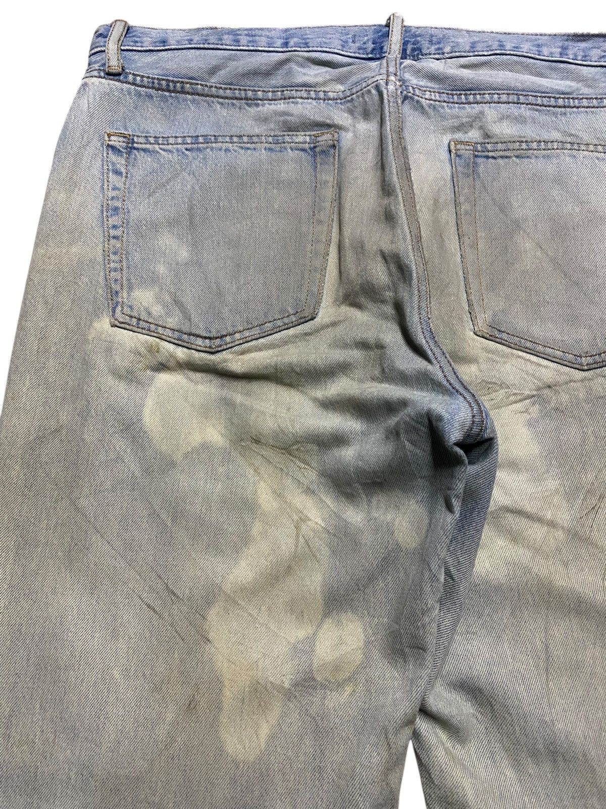 Japanese Brand Vintage Japanese Brand Uniqlo Crazy Mud Wash Distressed Jean Size US 36 / EU 52 - 9 Thumbnail