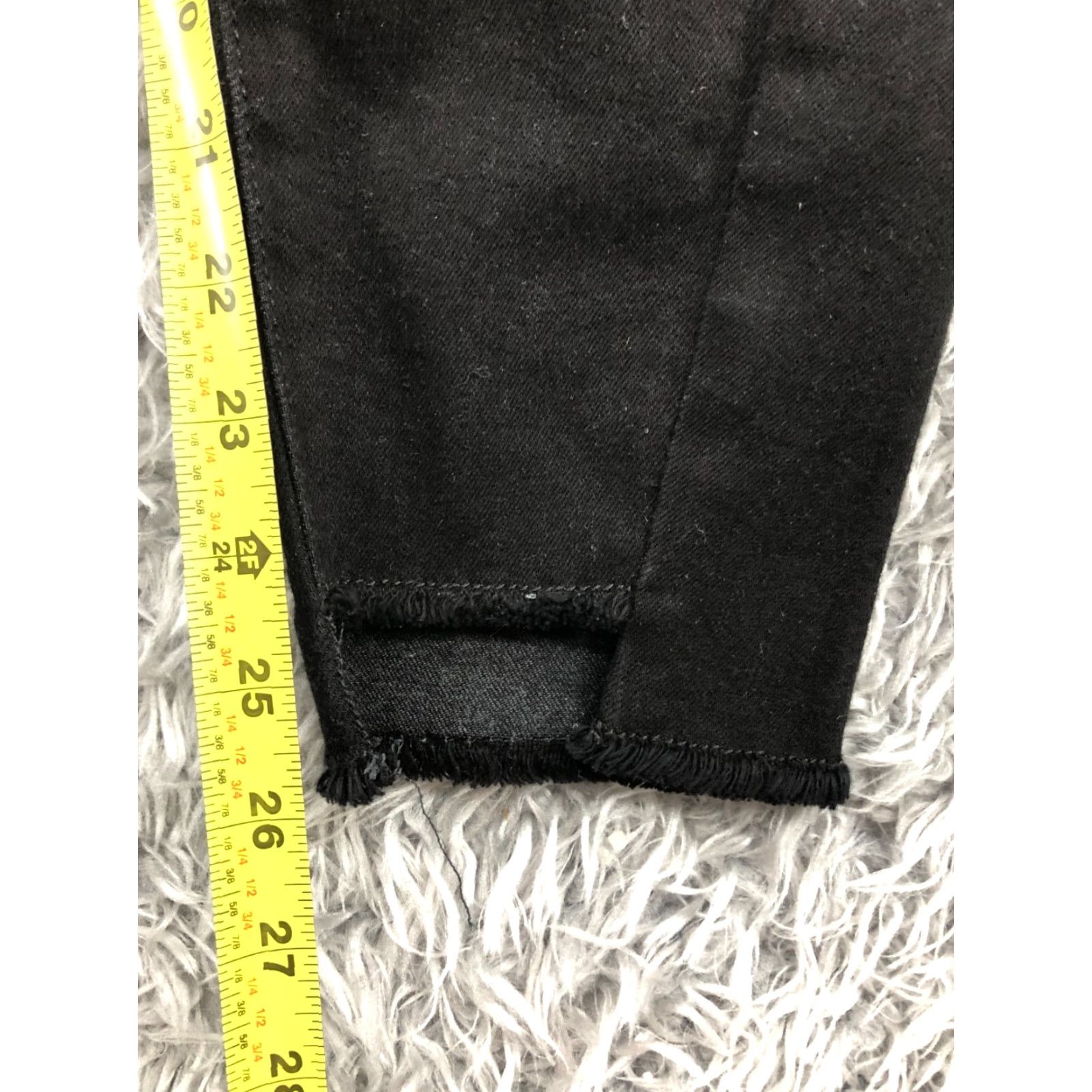 Parker Parker Smith Jeans Skinny Regular Dark Wash Black 27 Womens Size 27 Parker Smith Size 27" / US 4 / IT 40 - 3 Thumbnail