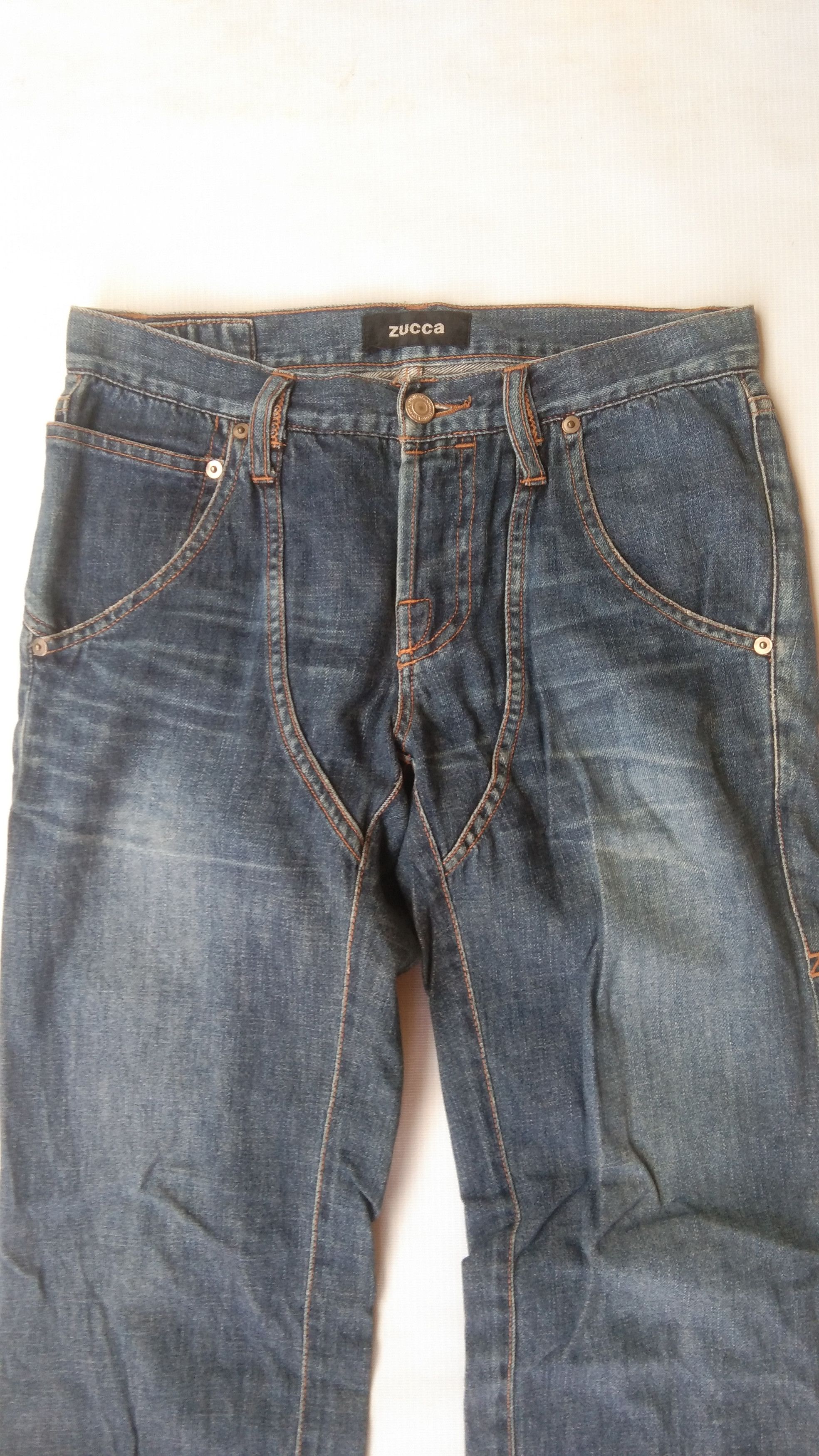 Japanese Brand × Zucca Zucca blue denim jeans Size 29" - 2 Thumbnail