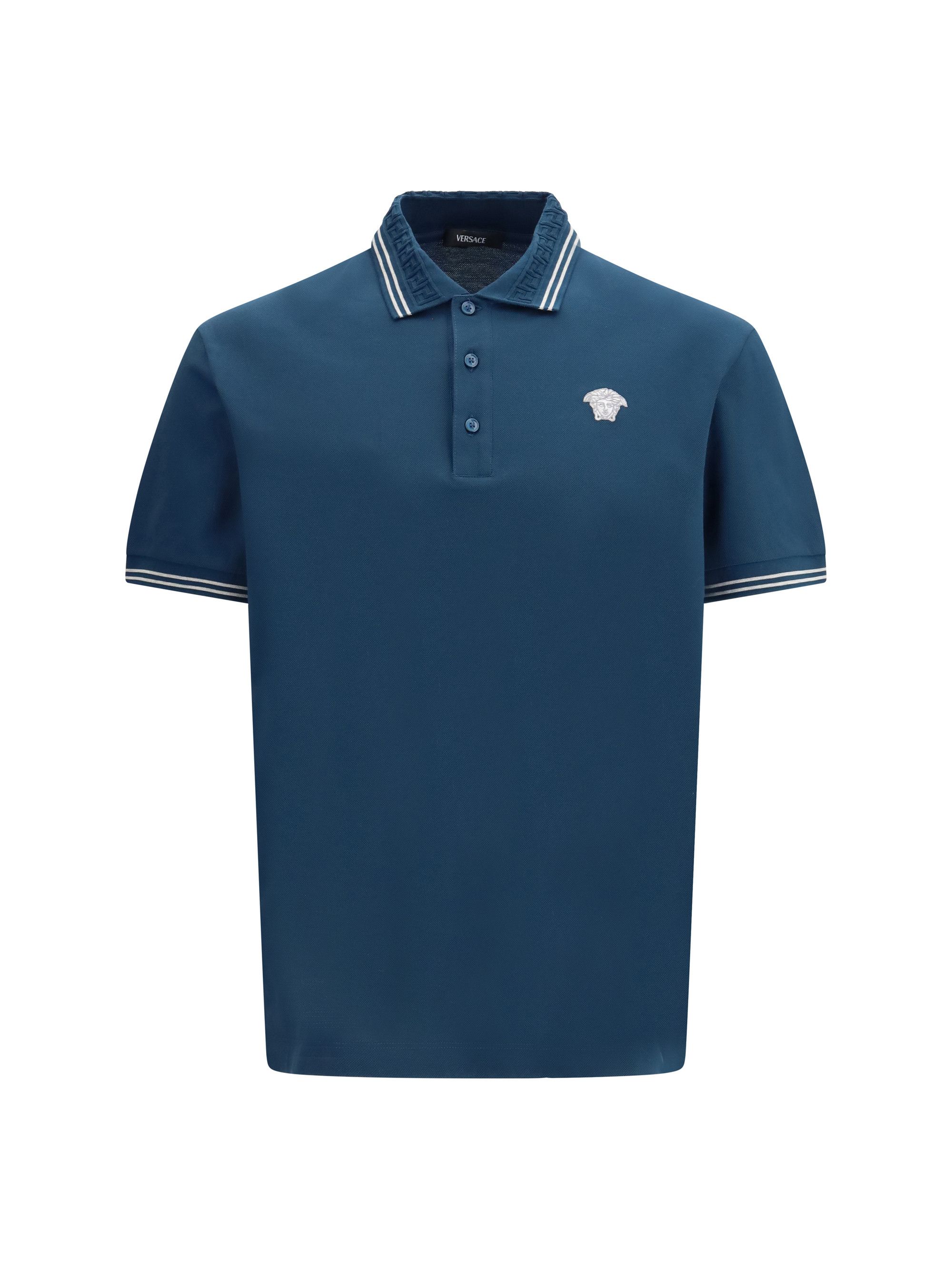 Versace Cotton Polo Shirt Size US S / EU 44-46 / 1 - 1 Thumbnail