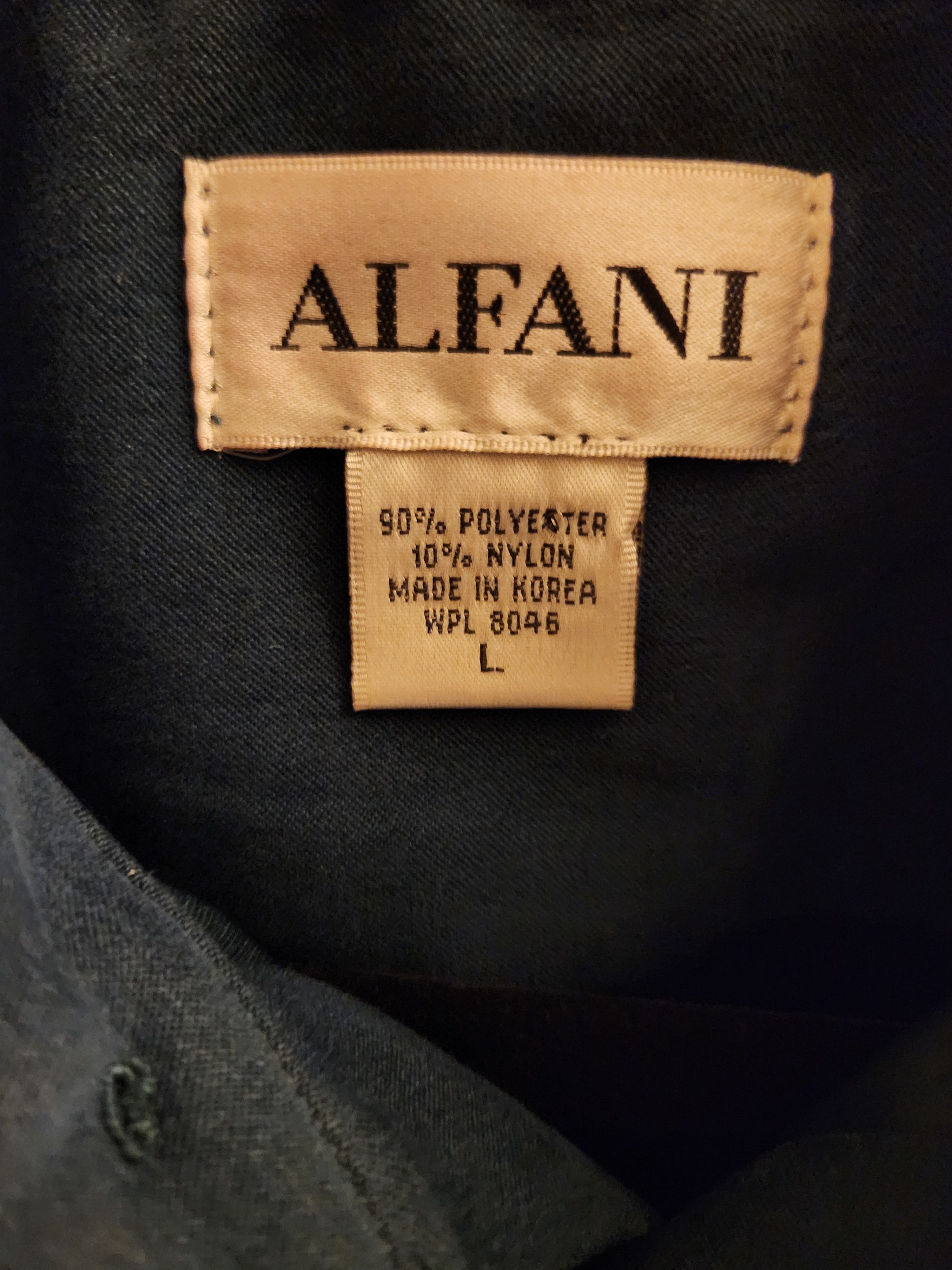 Alfani NWOT Vintage Ultra Suede Button Front Leisure Shirt Size US L / EU 52-54 / 3 - 3 Thumbnail