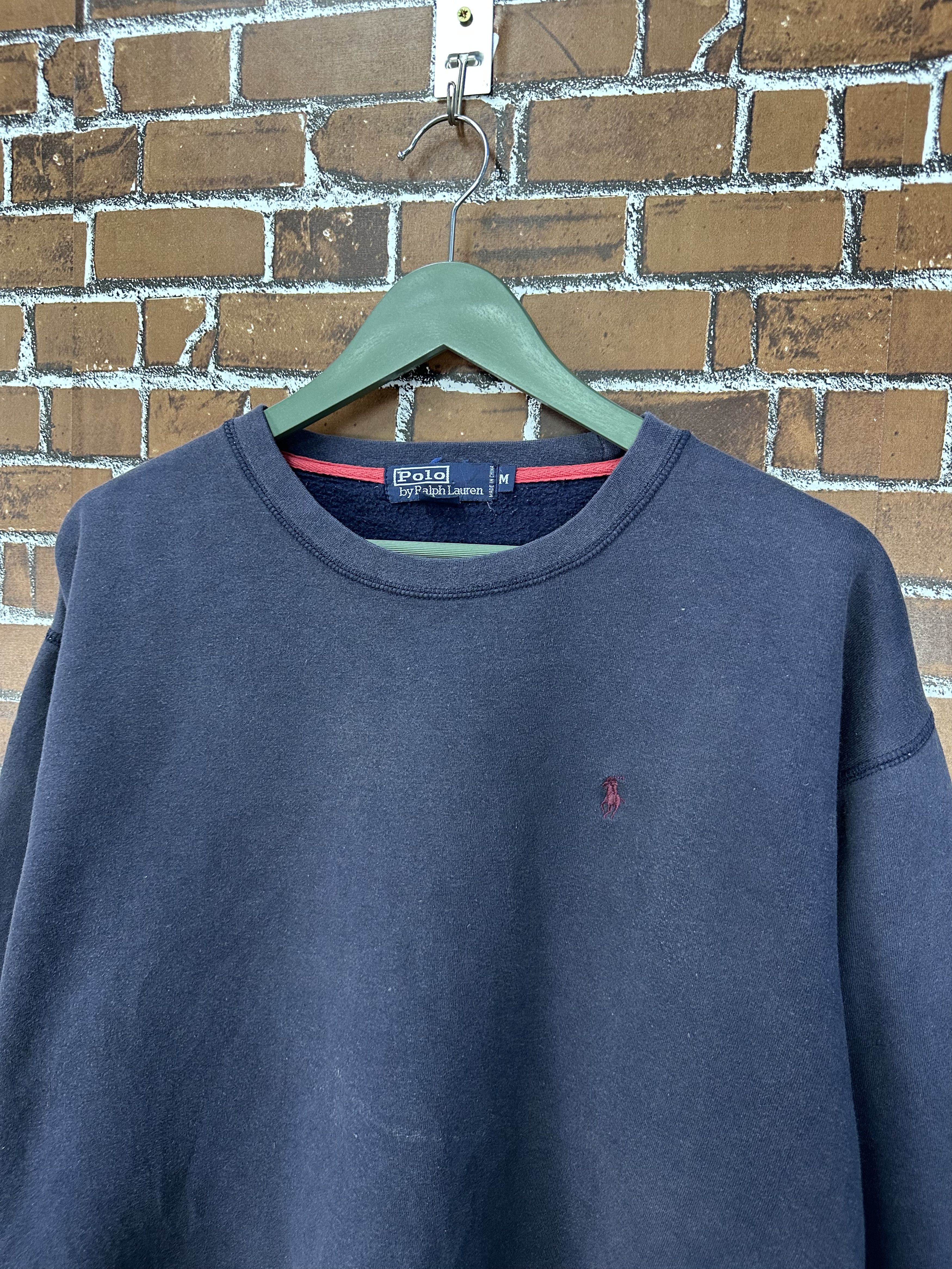 Polo Ralph Lauren Vintage Sunfaded Polo Ralph Lauren Sweatshirt Z469 Size US M / EU 48-50 / 2 - 3 Thumbnail