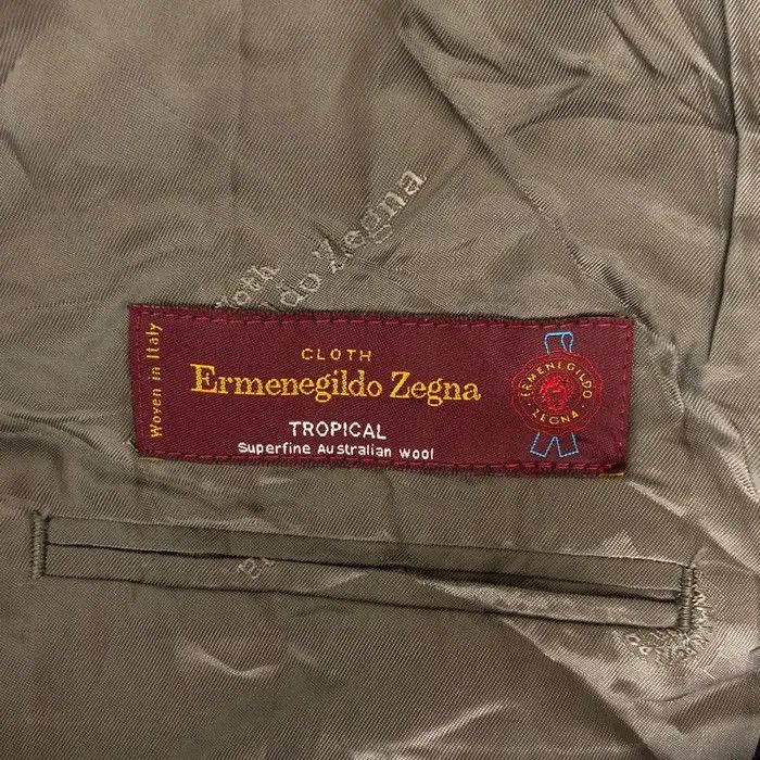 Ermenegildo Zegna ERMENEGILDO ZEGNA Made In Italy Australian Wool Blazer Coat Size 44R - 5 Thumbnail