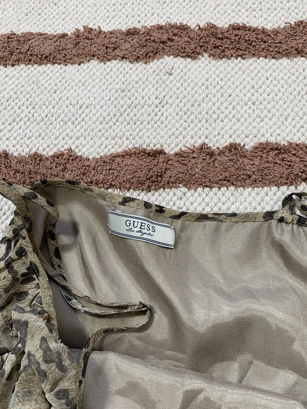 Guess VINTAGE GUESS LOS ANGELES ANIMAL PRINT MINI DRESS Size S / US 4 / IT 40 - 5 Thumbnail