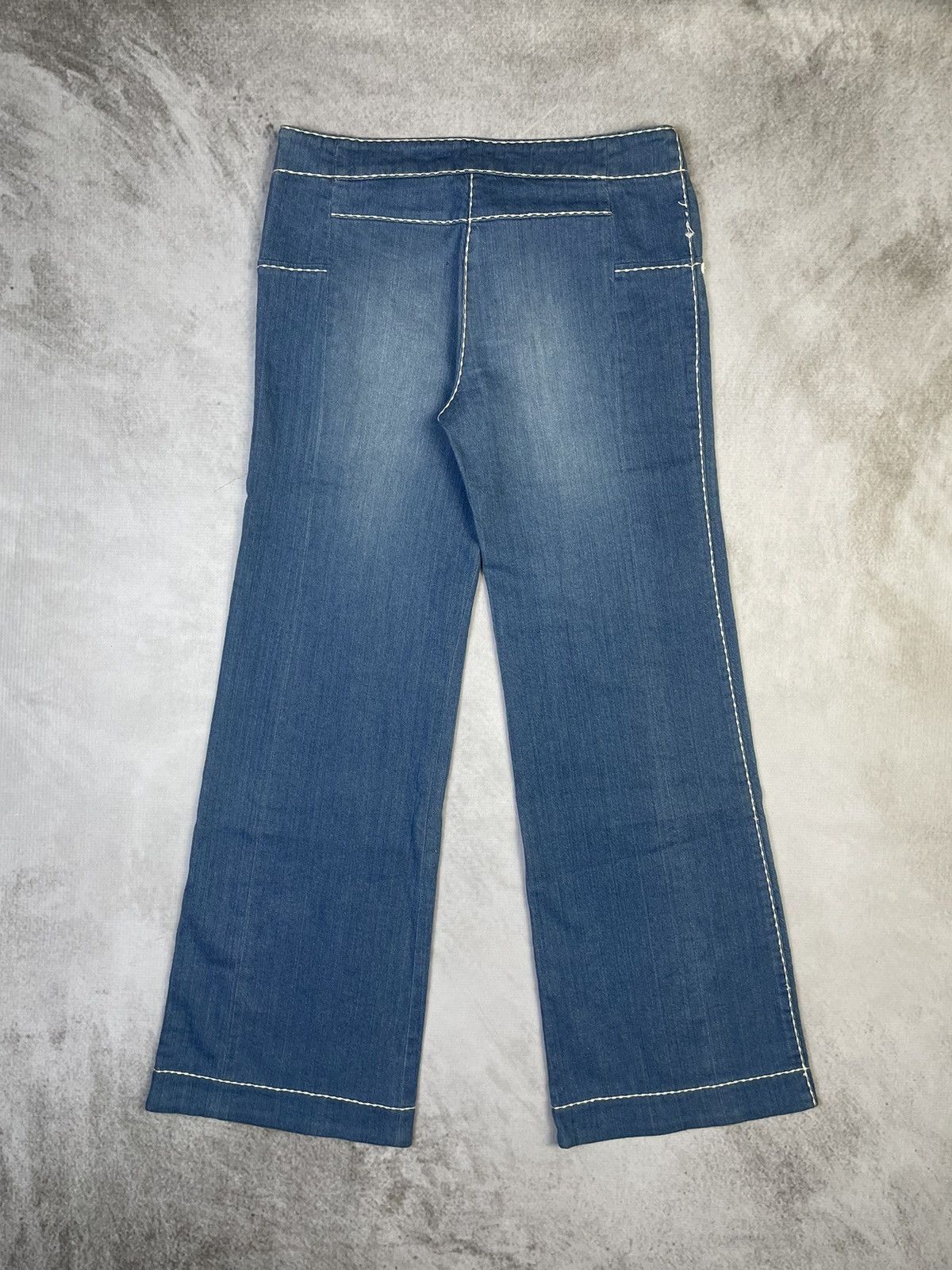Chanel 08C Cruise 2008 Contrast Stitch Subtle Flare Jeans Size 28" / US 6 / IT 42 - 14 Thumbnail