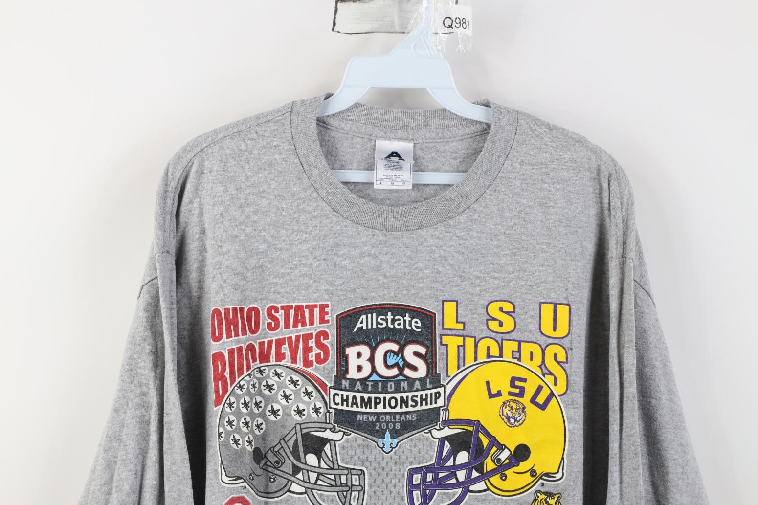 Vintage Vintage 2008 National Championship Ohio State Tigers T-Shirt Size US L / EU 52-54 / 3 - 2 Thumbnail